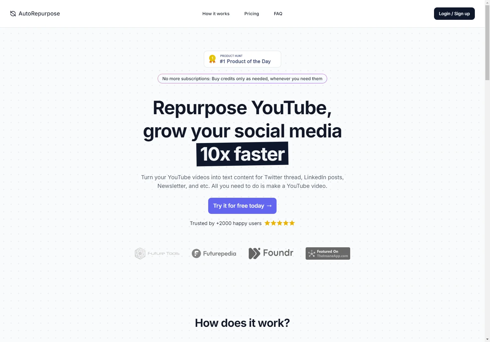 AutoRepurpose: Effortlessly Repurpose YouTube Videos for Social Media Success