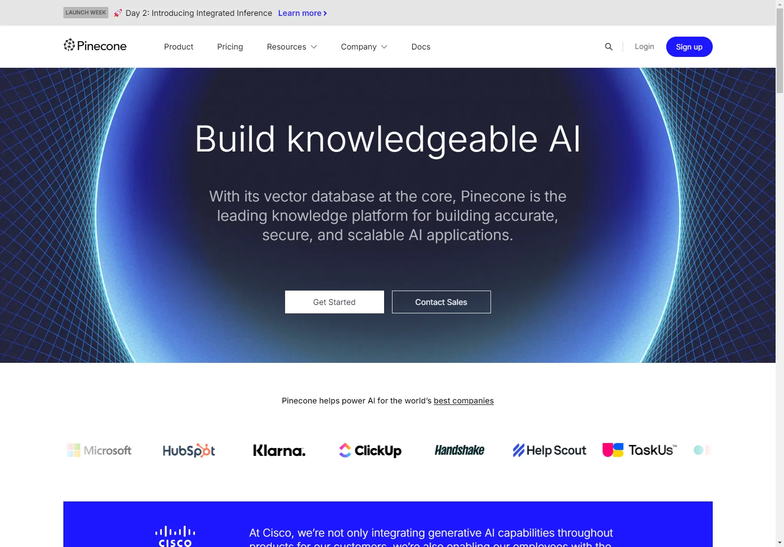 Pinecone: The Vector Database for Building Knowledgeable AI