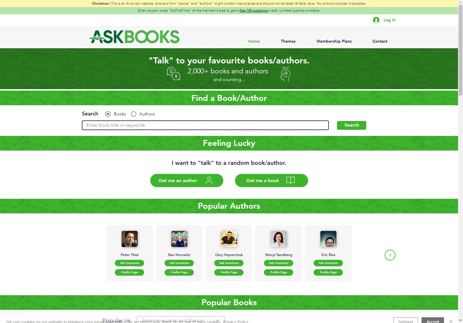 AskBooks: AI-Powered Book Chat Application