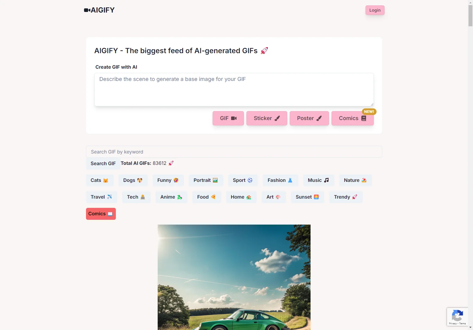 AIGIFY: Create Stunning GIFs with AI