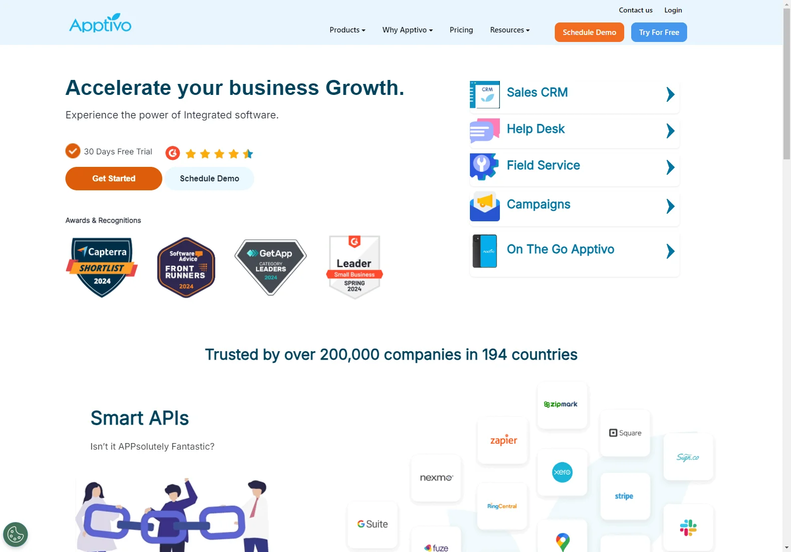 Apptivo: Streamline Your Business with Integrated Management Software