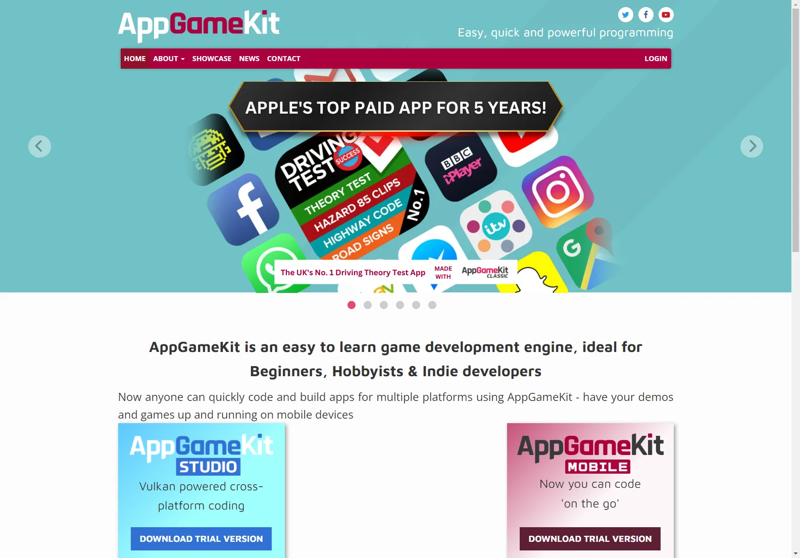 AppGameKit: Easy, Quick & Powerful Game Development Engine