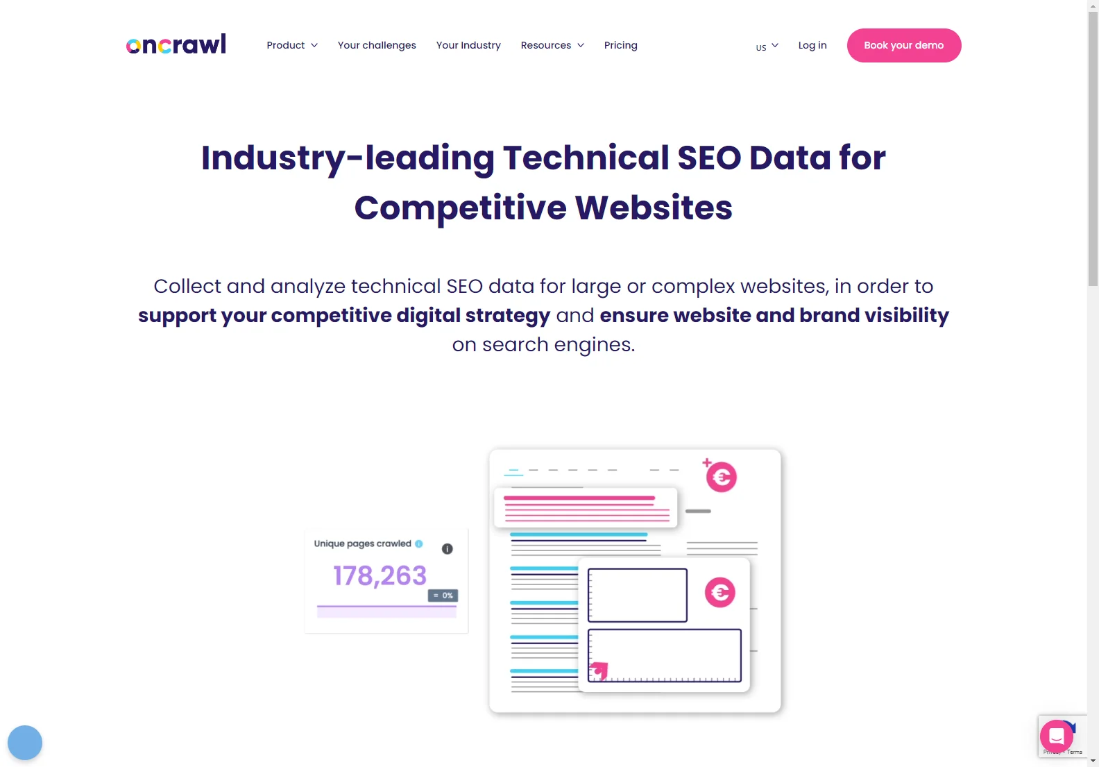 Oncrawl: Technical SEO Data for Competitive Websites