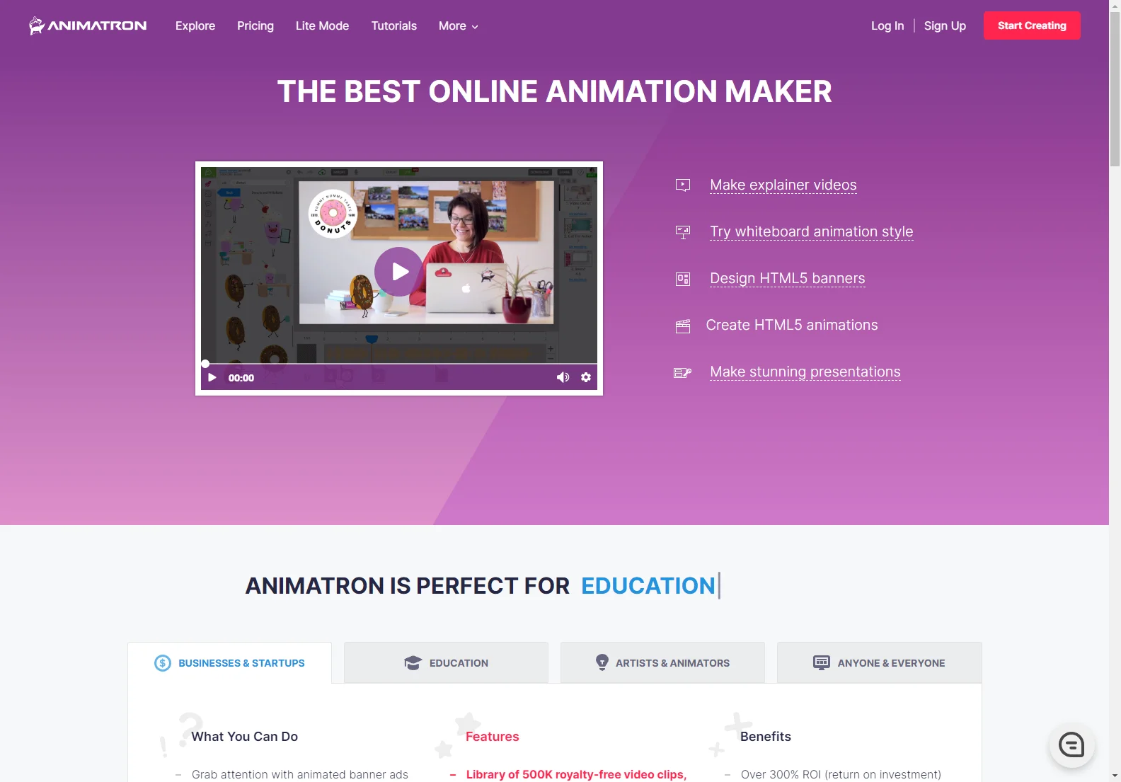 Animatron: The Best Online Animation Maker for Explainer Videos & More