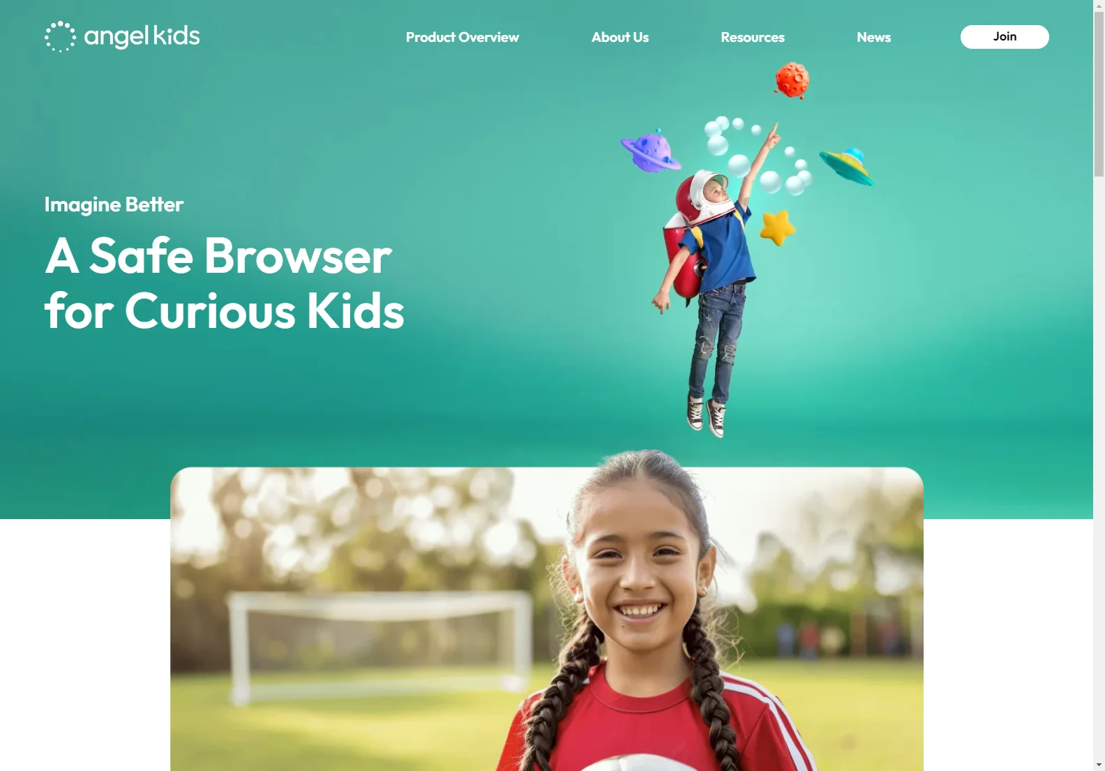 Angel Kids: Safe AI-Powered Browser for Children