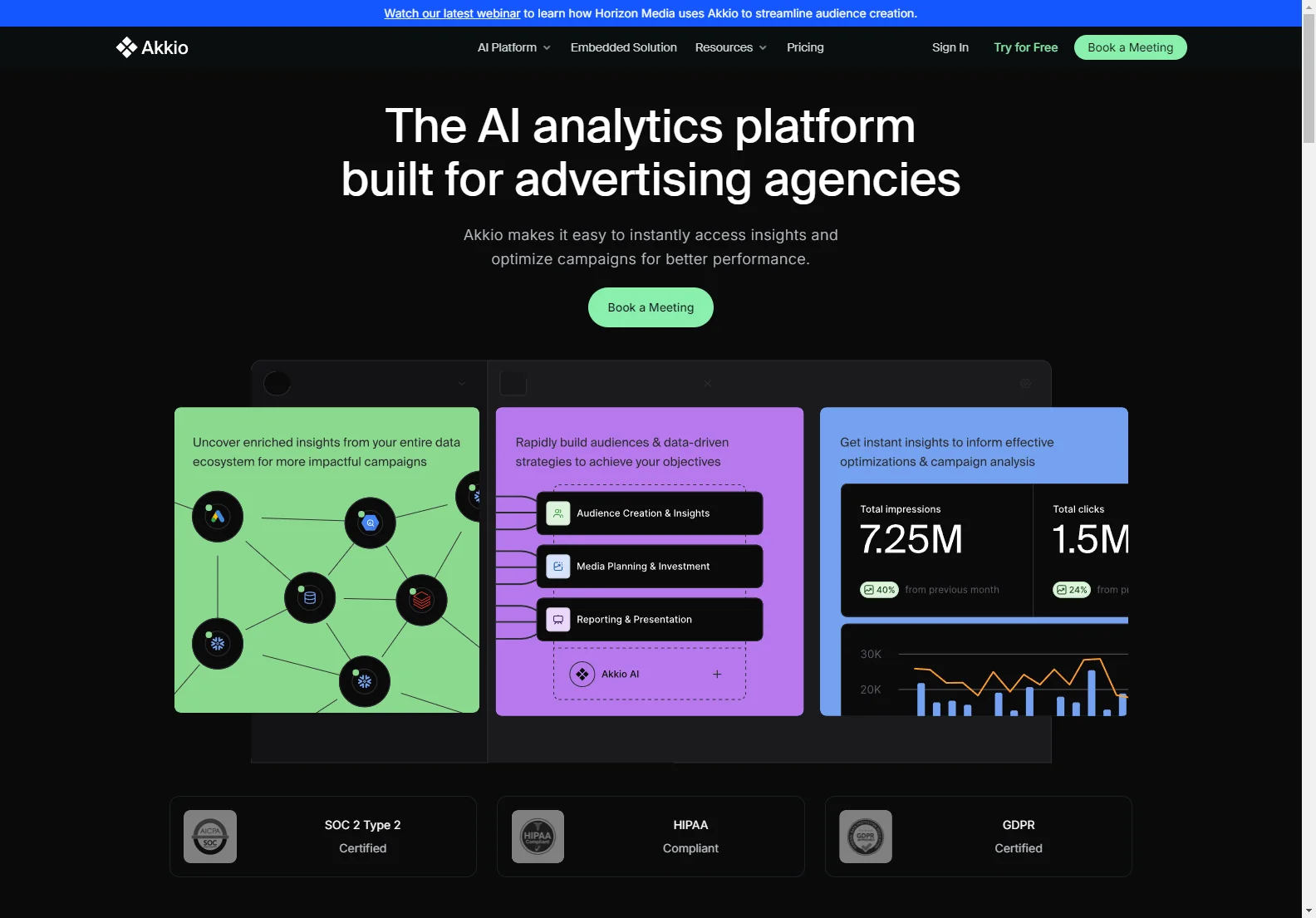 Akkio: AI-Powered Analytics for Advertising Agencies