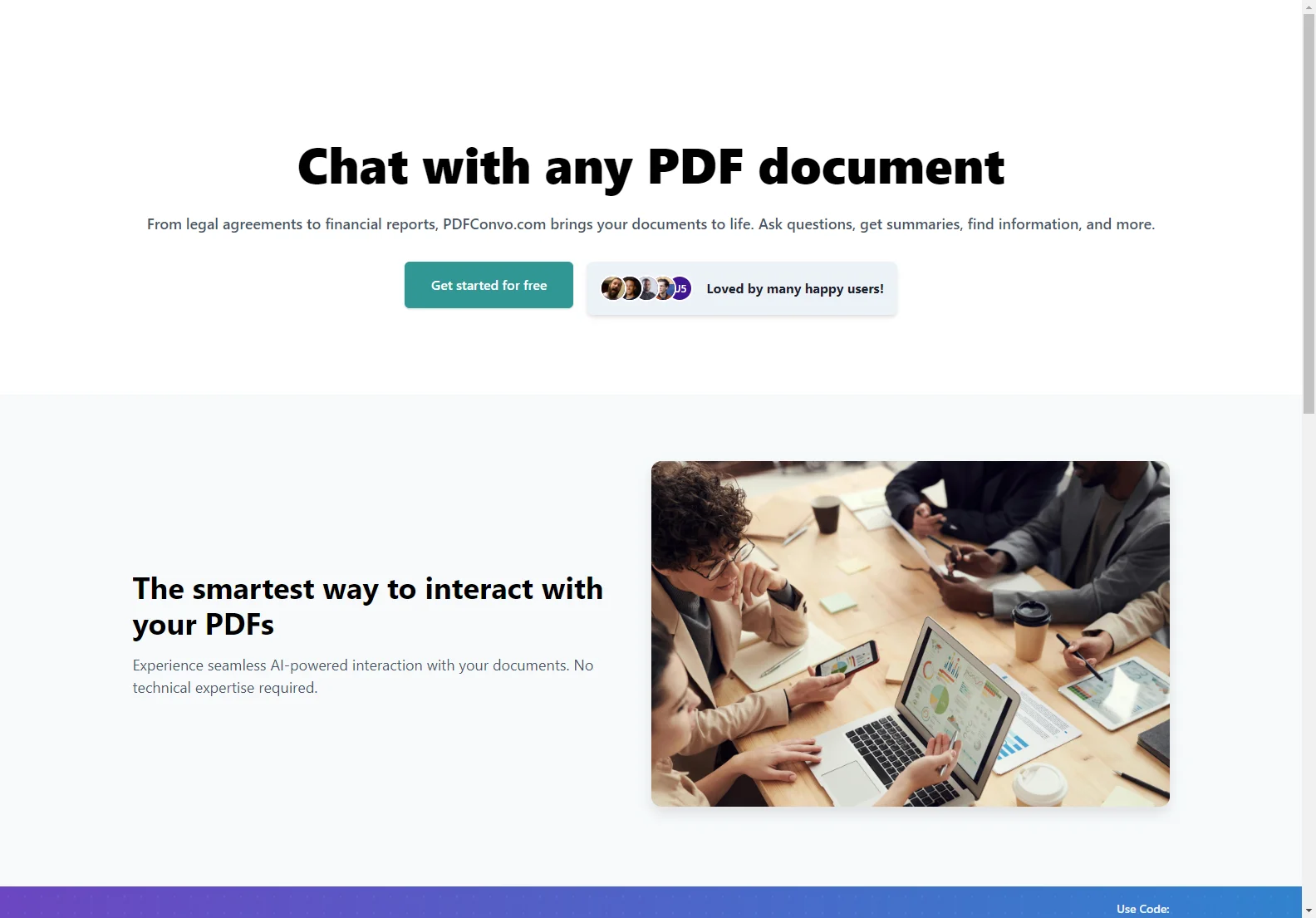 PDFConvo: AI-Powered Chat for Your PDFs - Get Answers Instantly