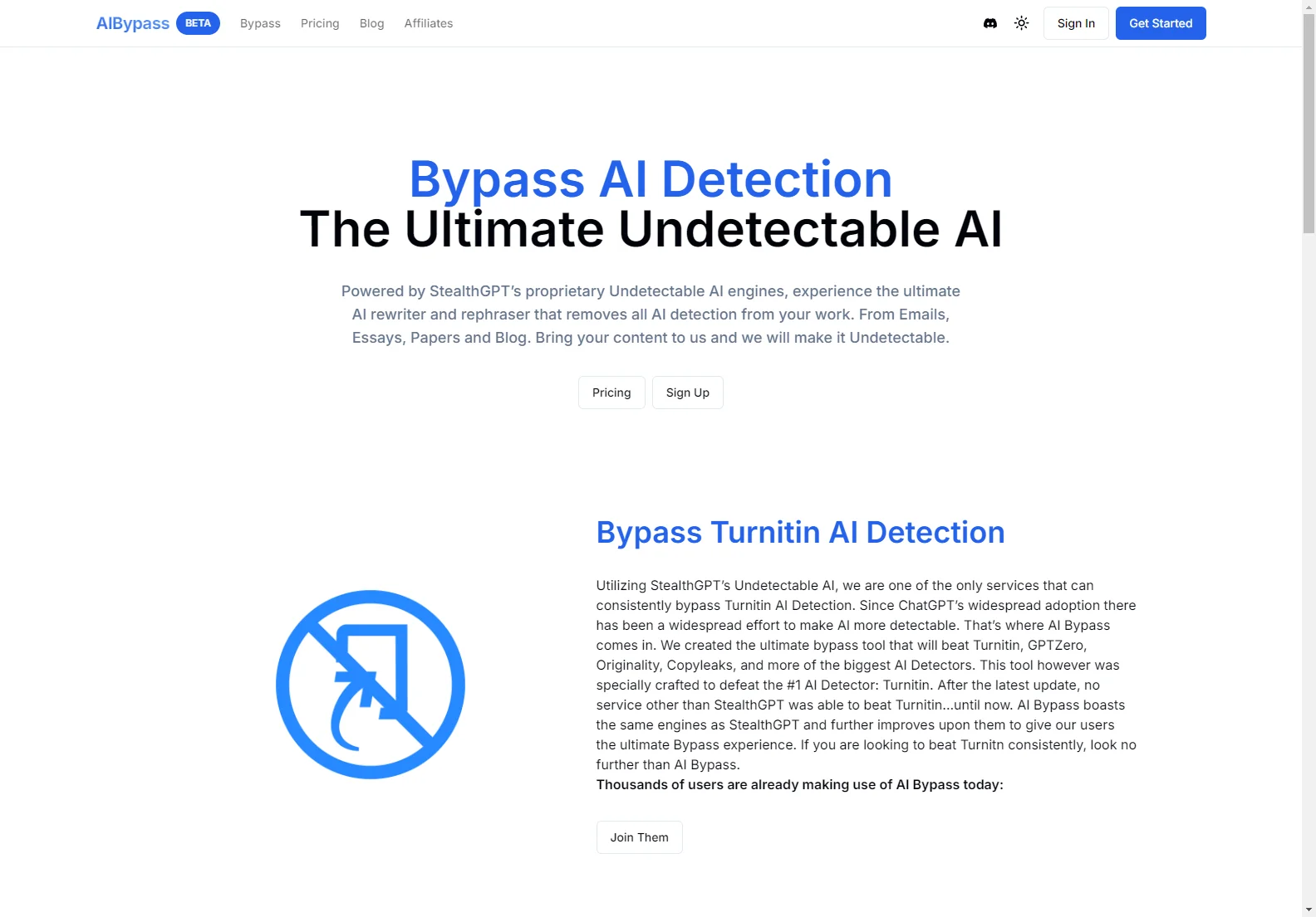 AI Bypass: Undetectable AI Content Rewriter & Turnitin Bypass