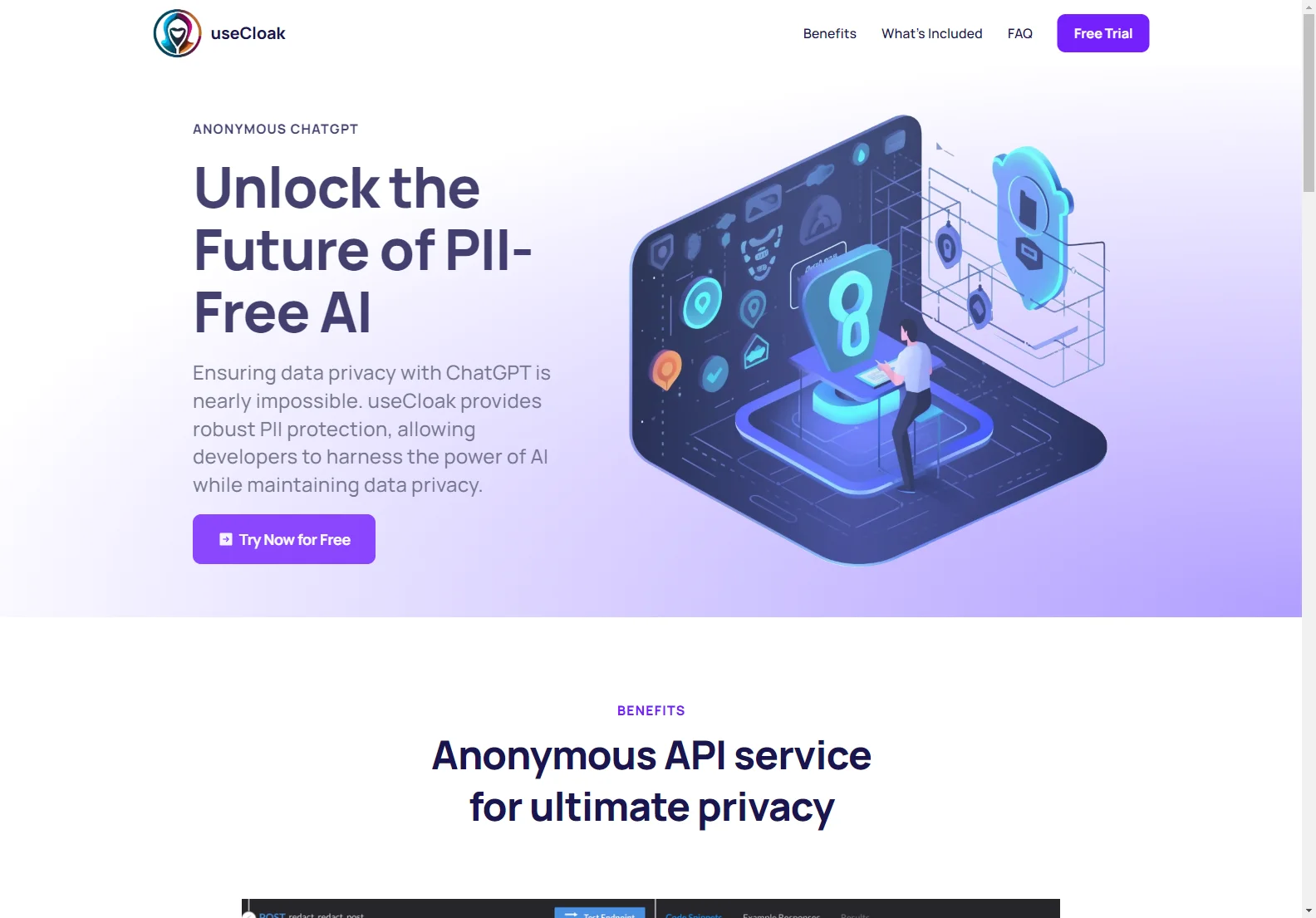 Anonymous ChatGPT API | Secure AI Integration Without PII