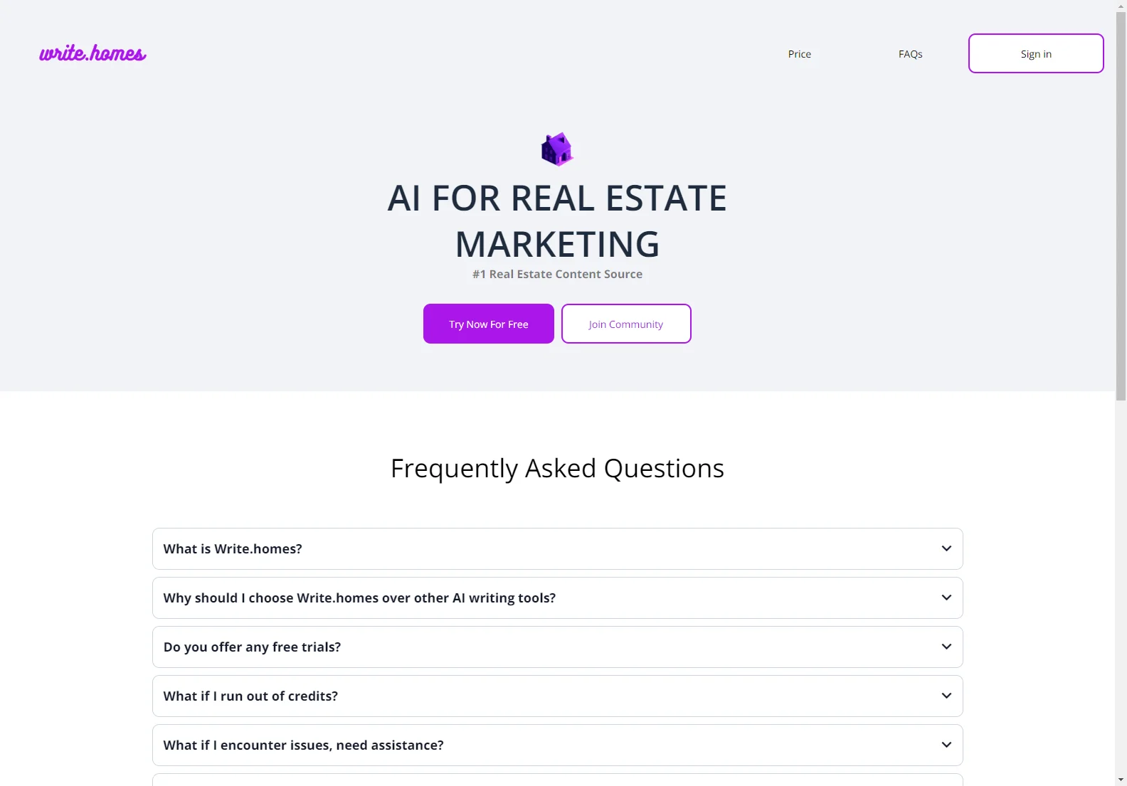 Write.homes: AI-Powered Real Estate Marketing Revolution