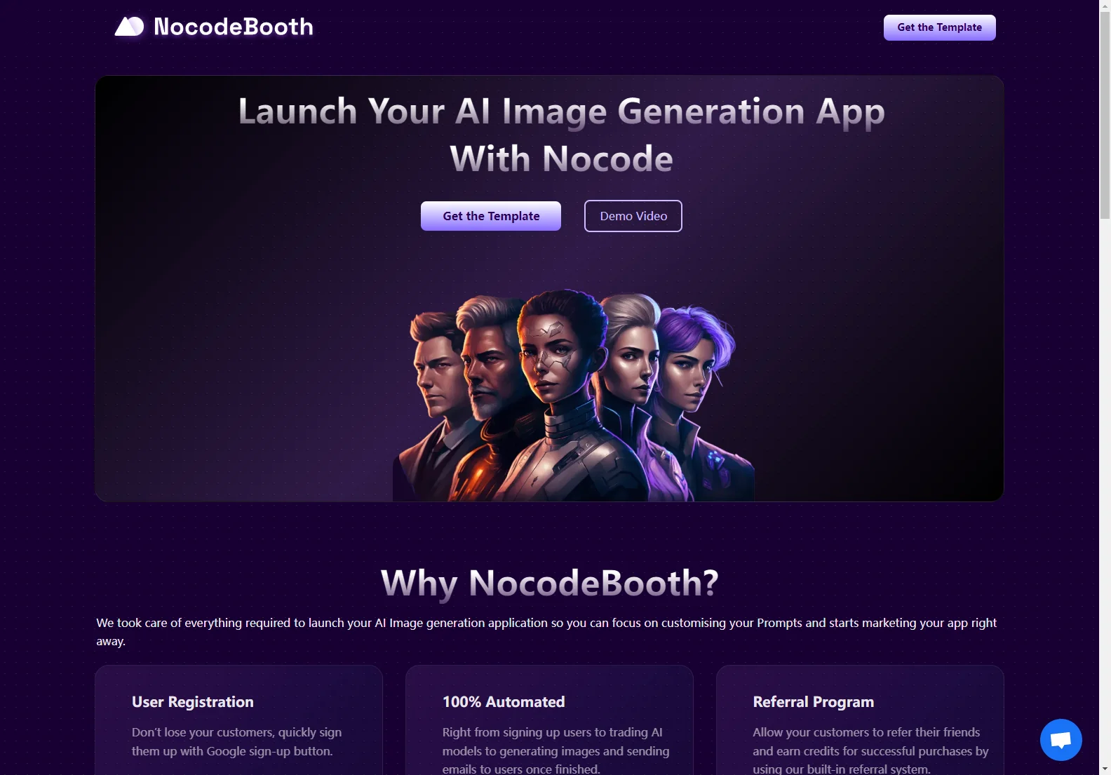 NocodeBooth: Launch Your AI Image Generation App with No Code