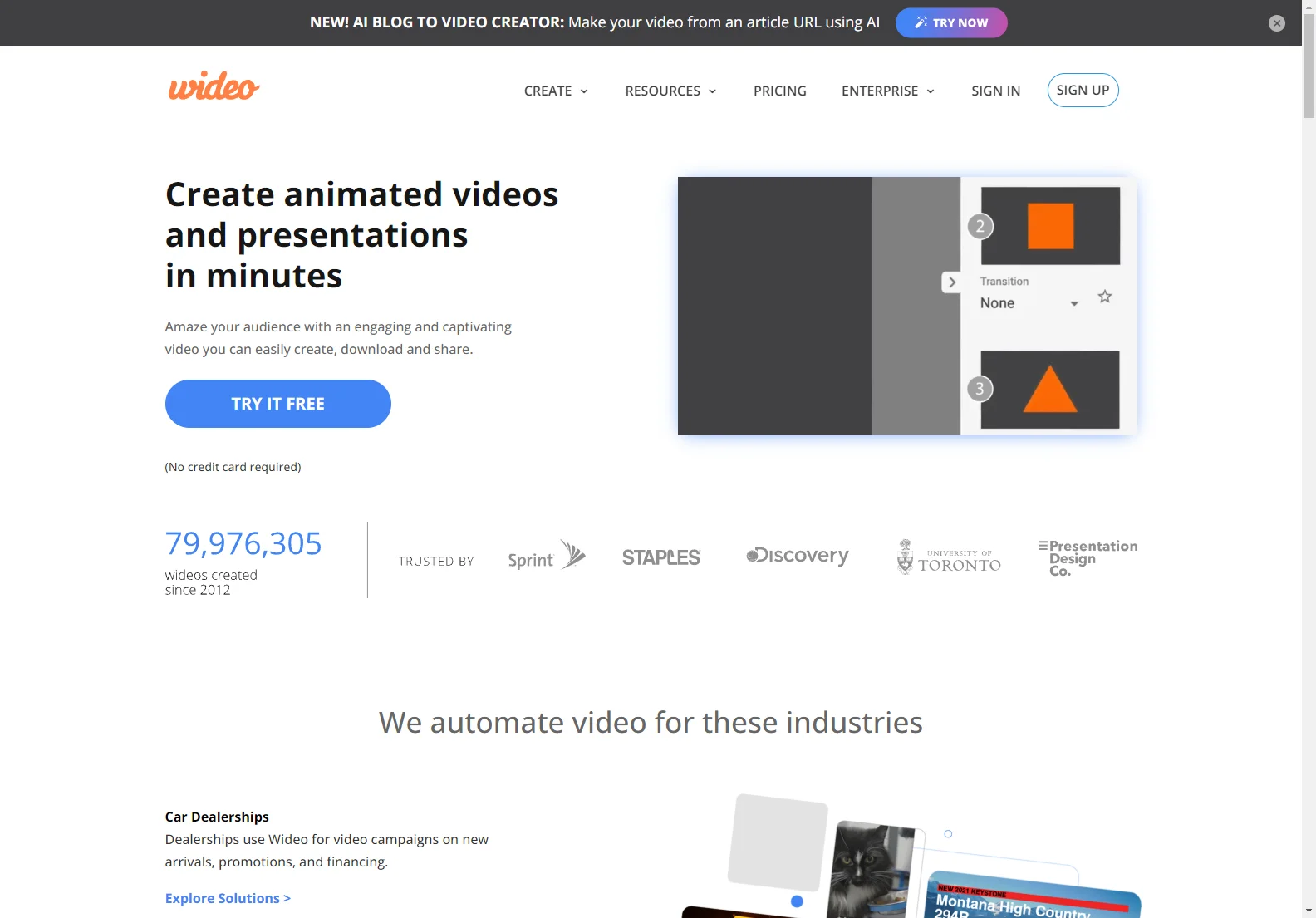 Wideo: Create Professional Animated Videos and Presentations