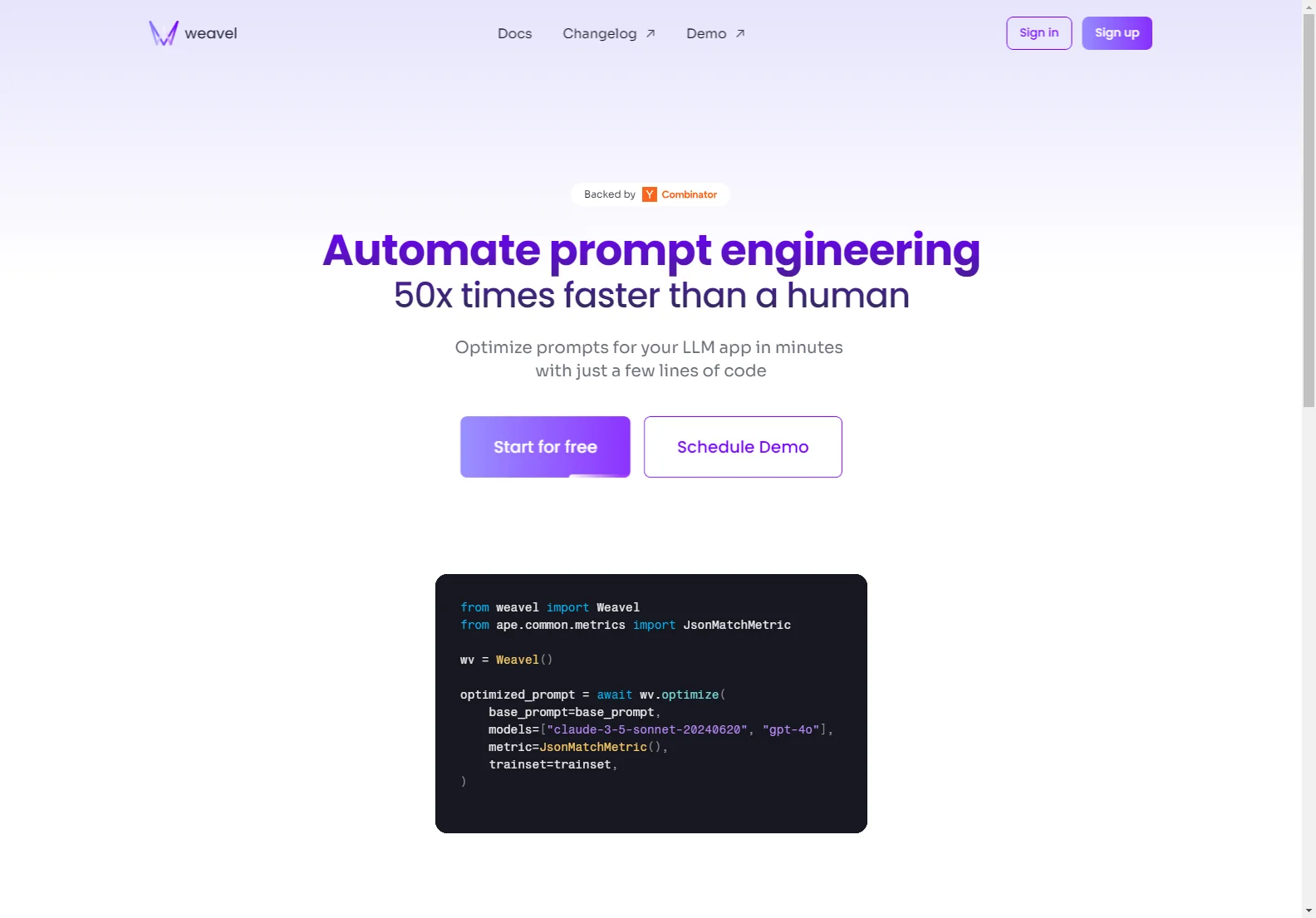 Weavel: Automate Prompt Engineering for 50x Faster LLM Optimization