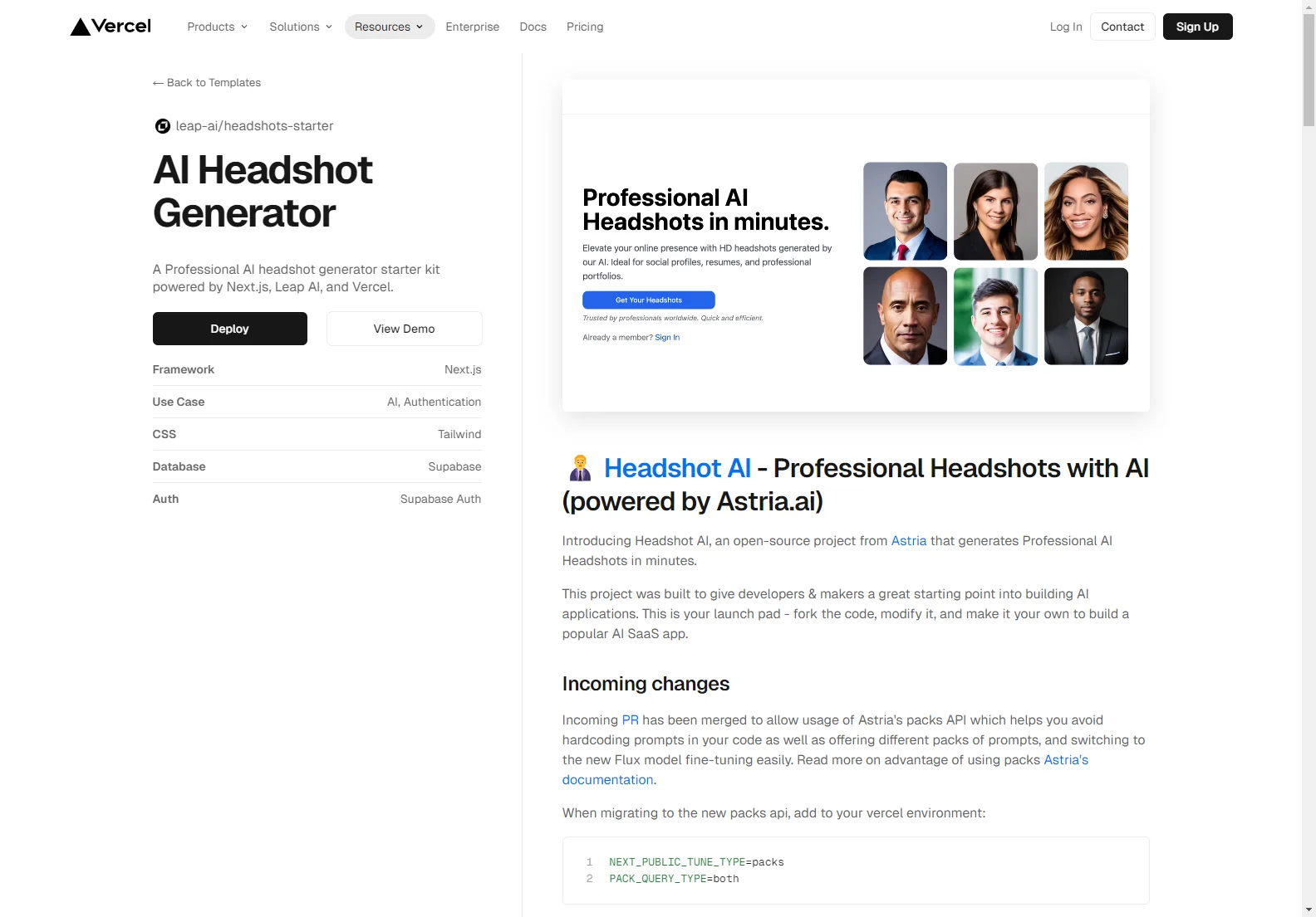 AI Headshot Generator: Build Professional Headshots with This Next.js Starter Kit