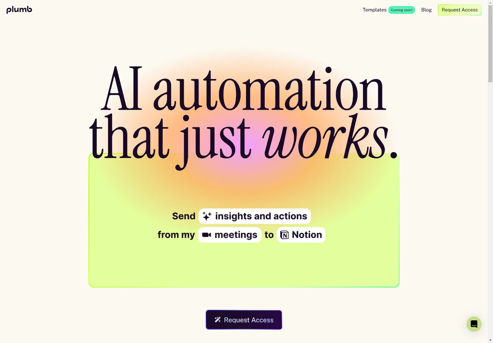 Plumb – AI Workflows: Streamlining Your Work with AI-Powered Automation