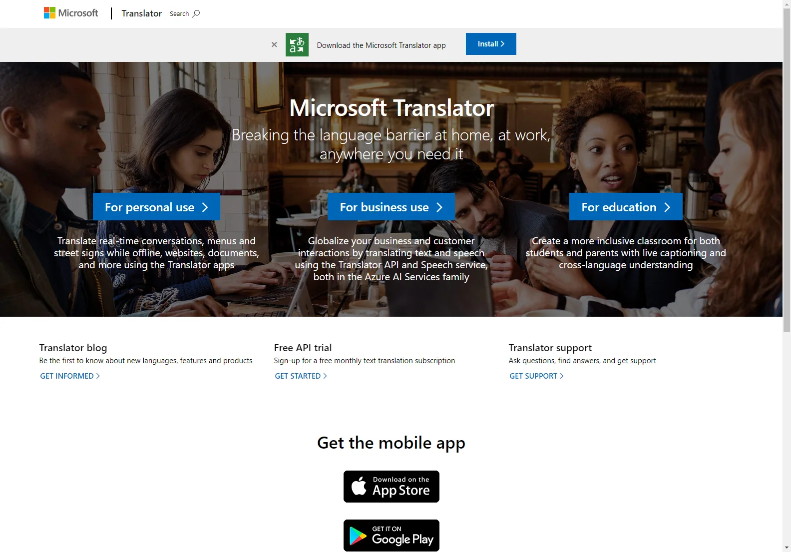 Microsoft Translator: Real-time AI Translation for Individuals and Businesses