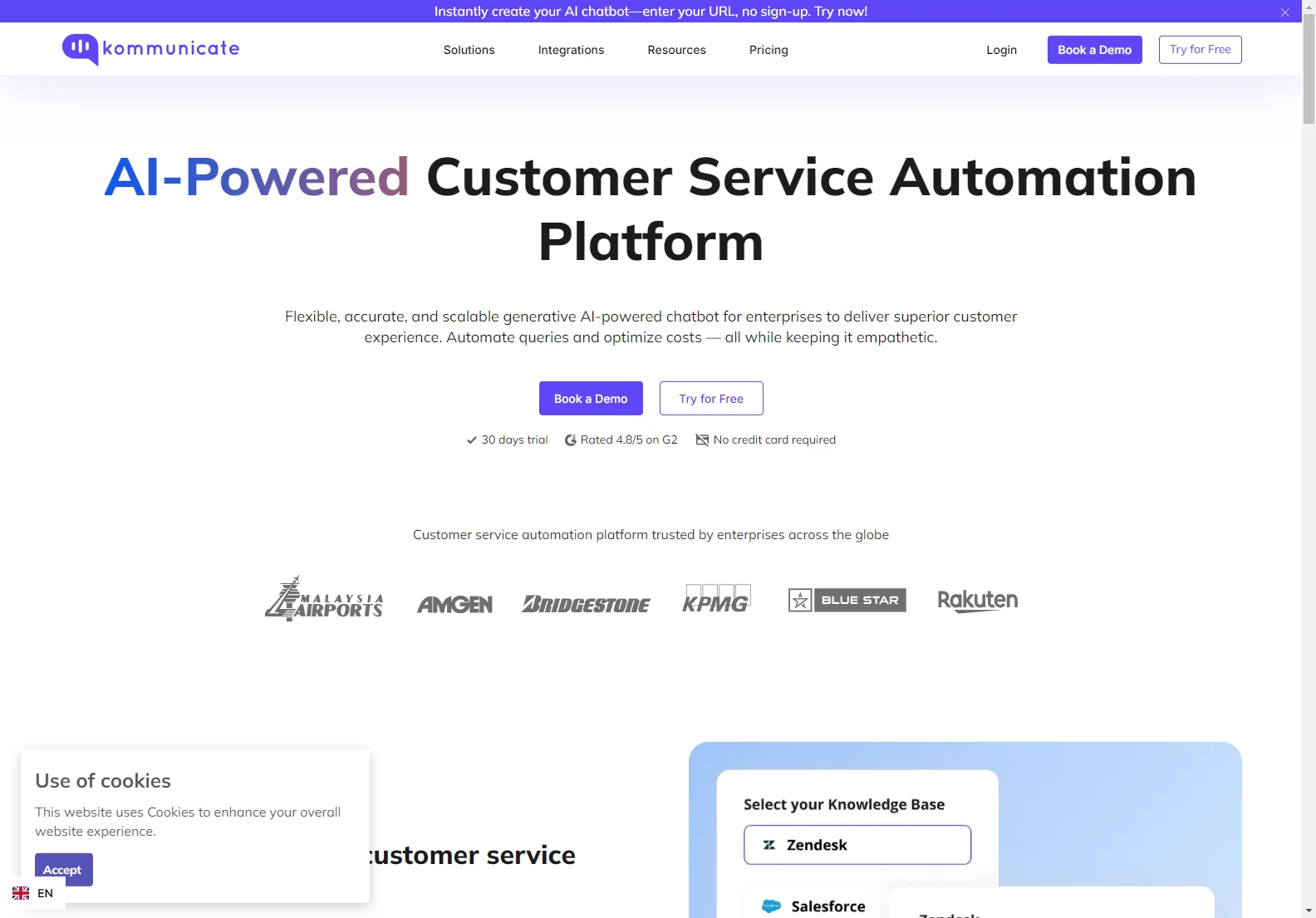 Kommunicate: AI-Powered Customer Service Automation Platform