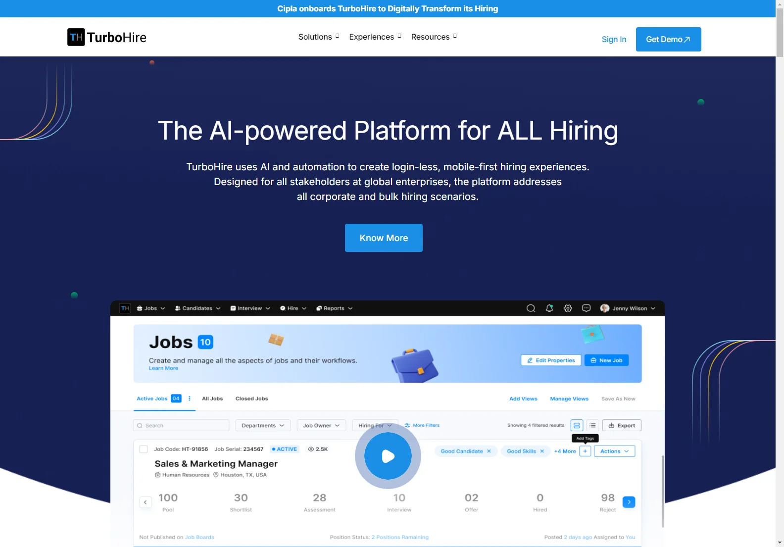 TurboHire: Best AI-Powered Hiring Platform for Global Enterprises