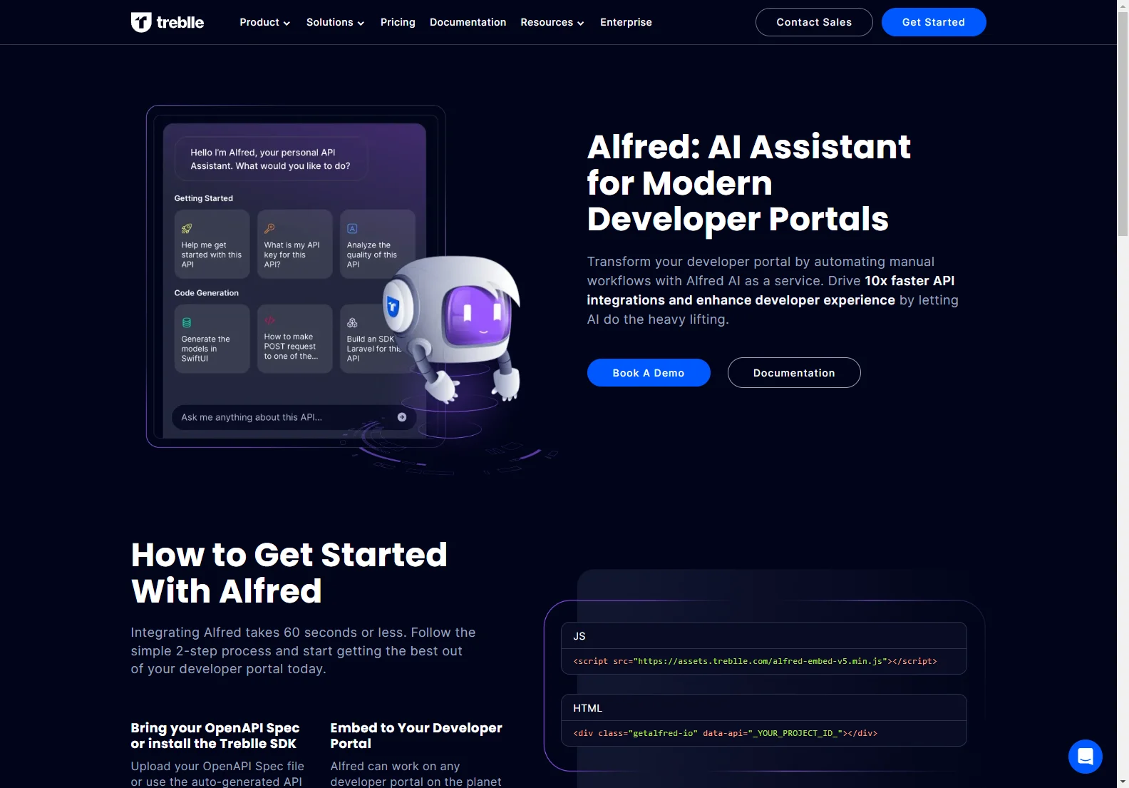 Alfred: AI Assistant for Modern Developer Portals - Boost API Integrations & Developer Experience