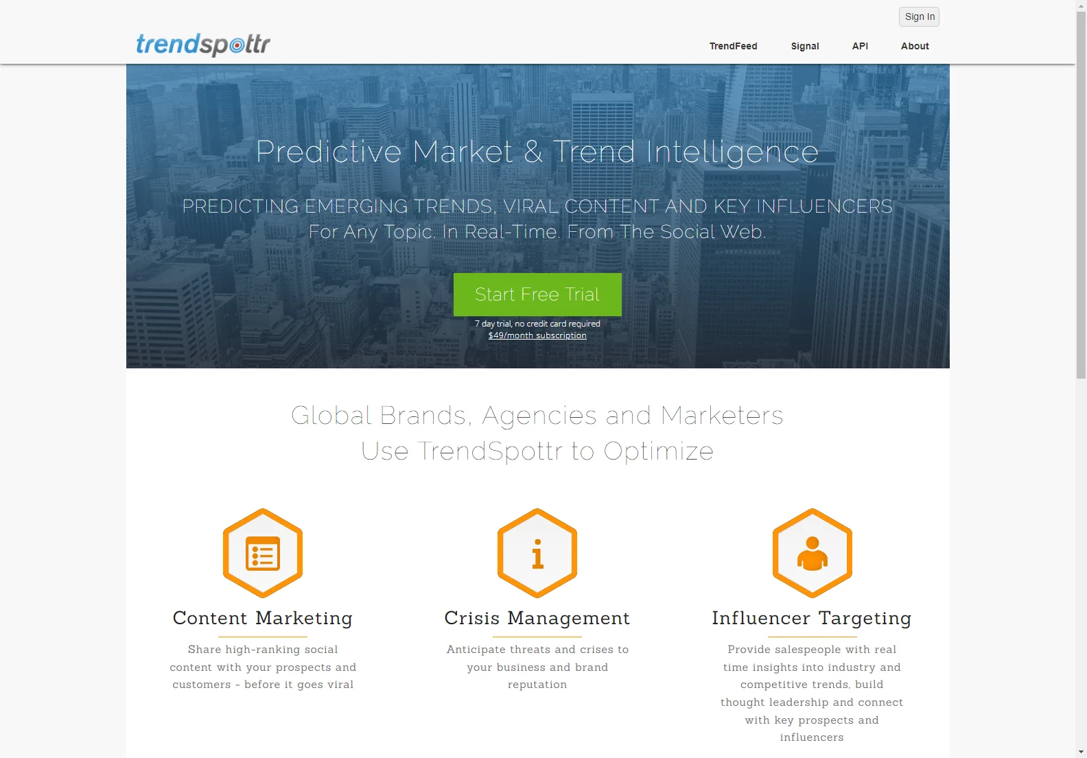 TrendSpottr: AI-Powered Predictive Market & Trend Intelligence