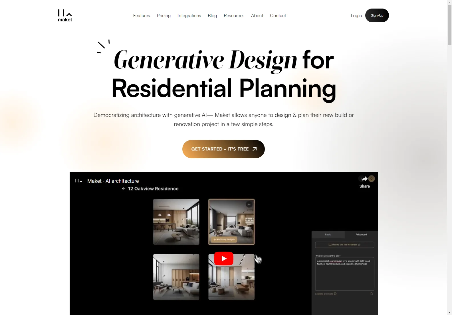 Generative Design Software: Maket - AI-Powered Home Design