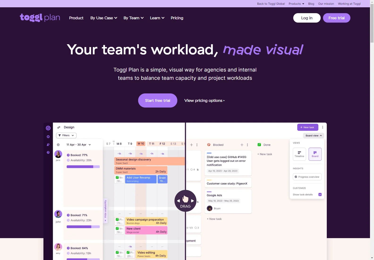 Toggl Plan: Visual Project Management for Balanced Workloads and On-Time Delivery