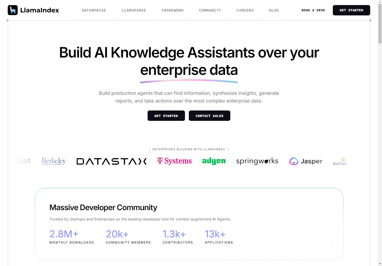 LlamaIndex: Build AI Knowledge Assistants for Enterprise Data