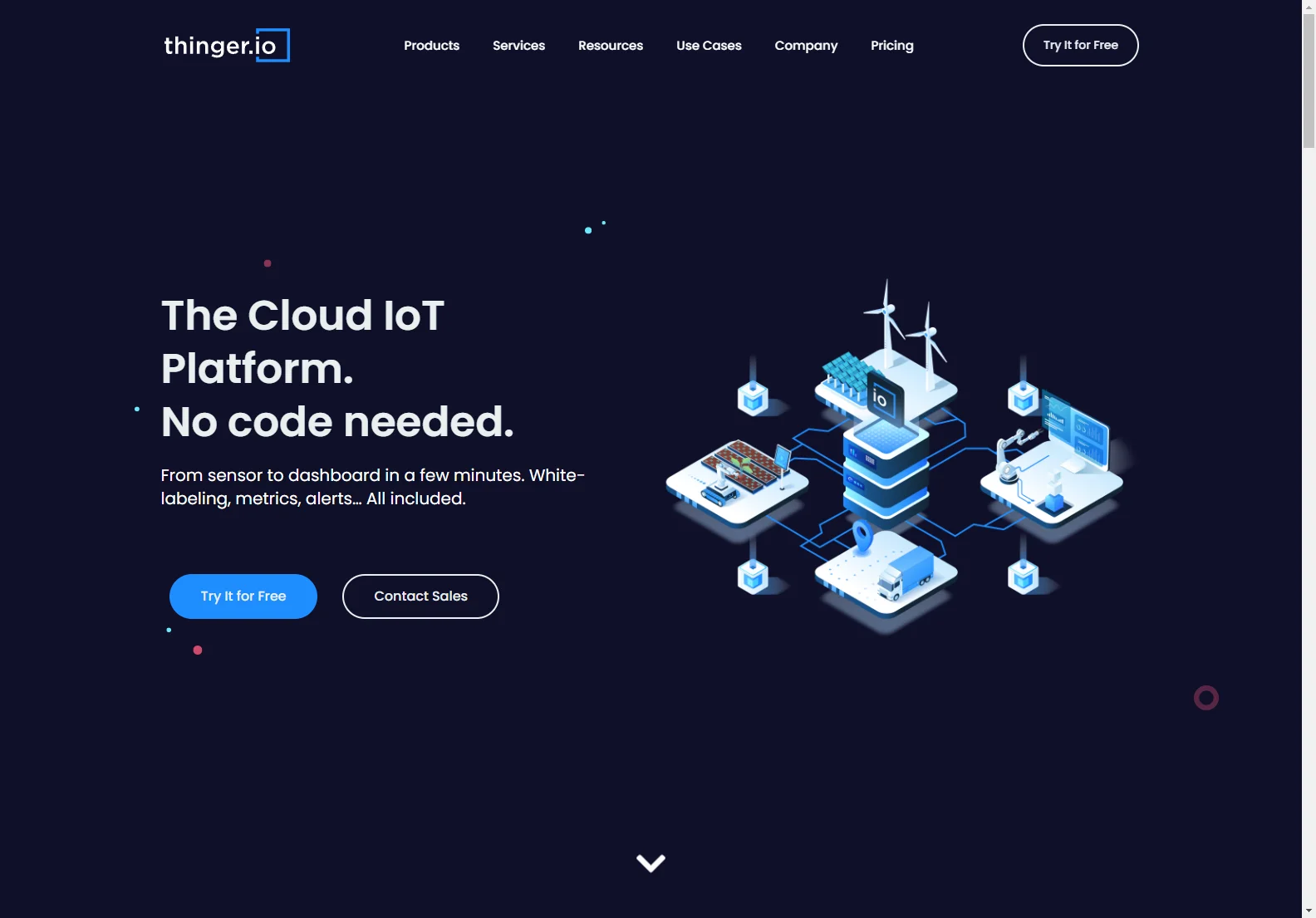 Thinger.io: No-Code Open-Source IoT Platform for Rapid Application Development