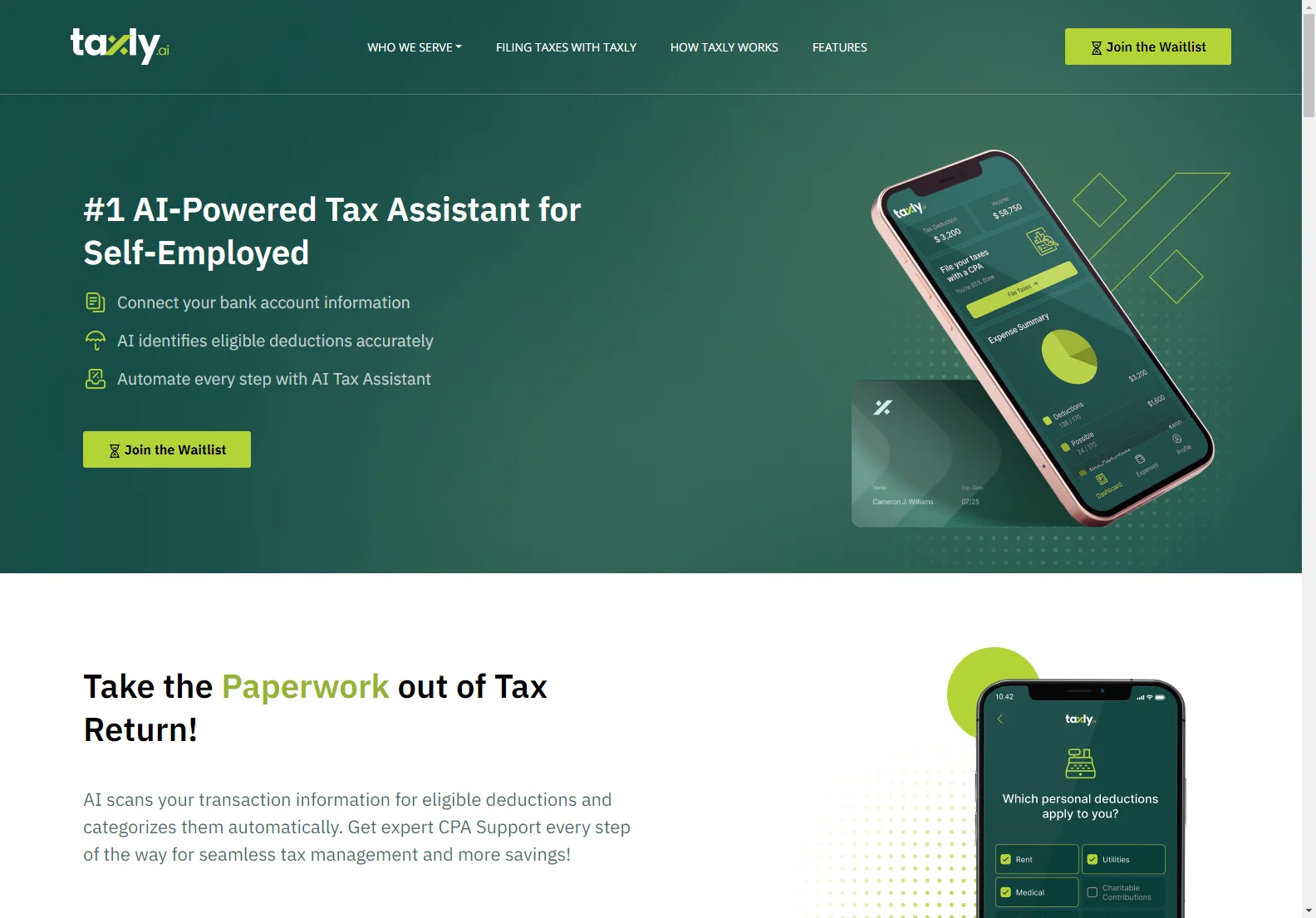 Taxly.ai: AI-Powered Tax Assistant for Self-Employed Australians