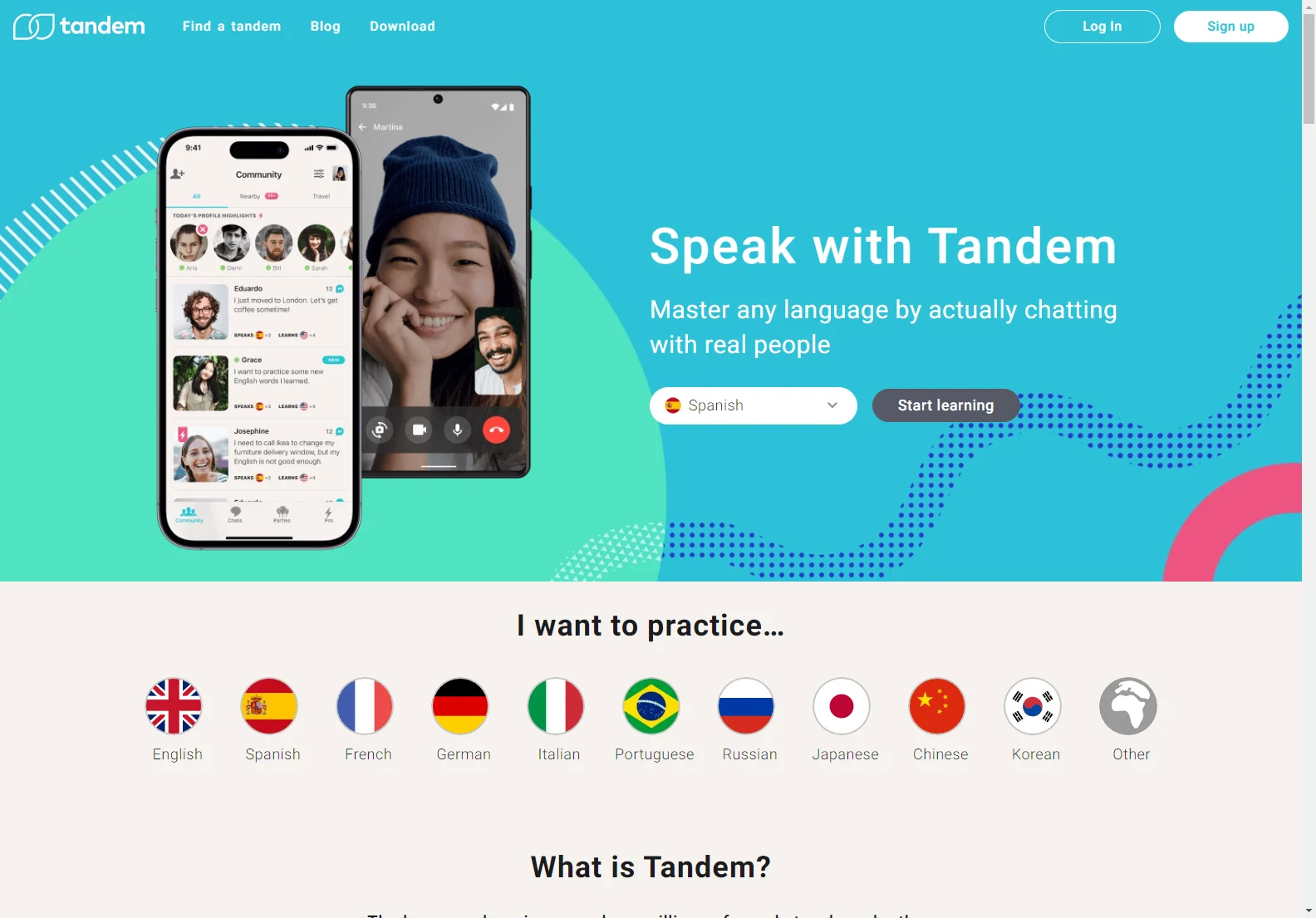 Tandem Language Exchange App: Learn Languages by Chatting with Native Speakers