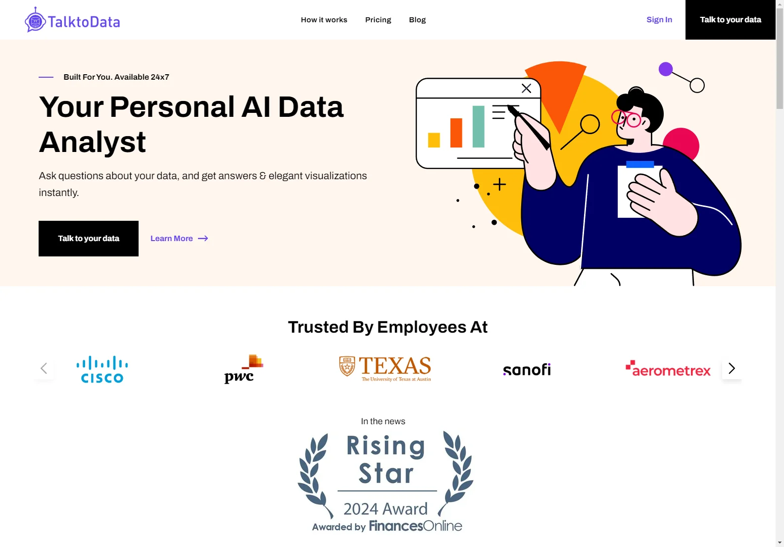 TalkToData: Your AI Data Analyst for Instant Answers & Visualizations