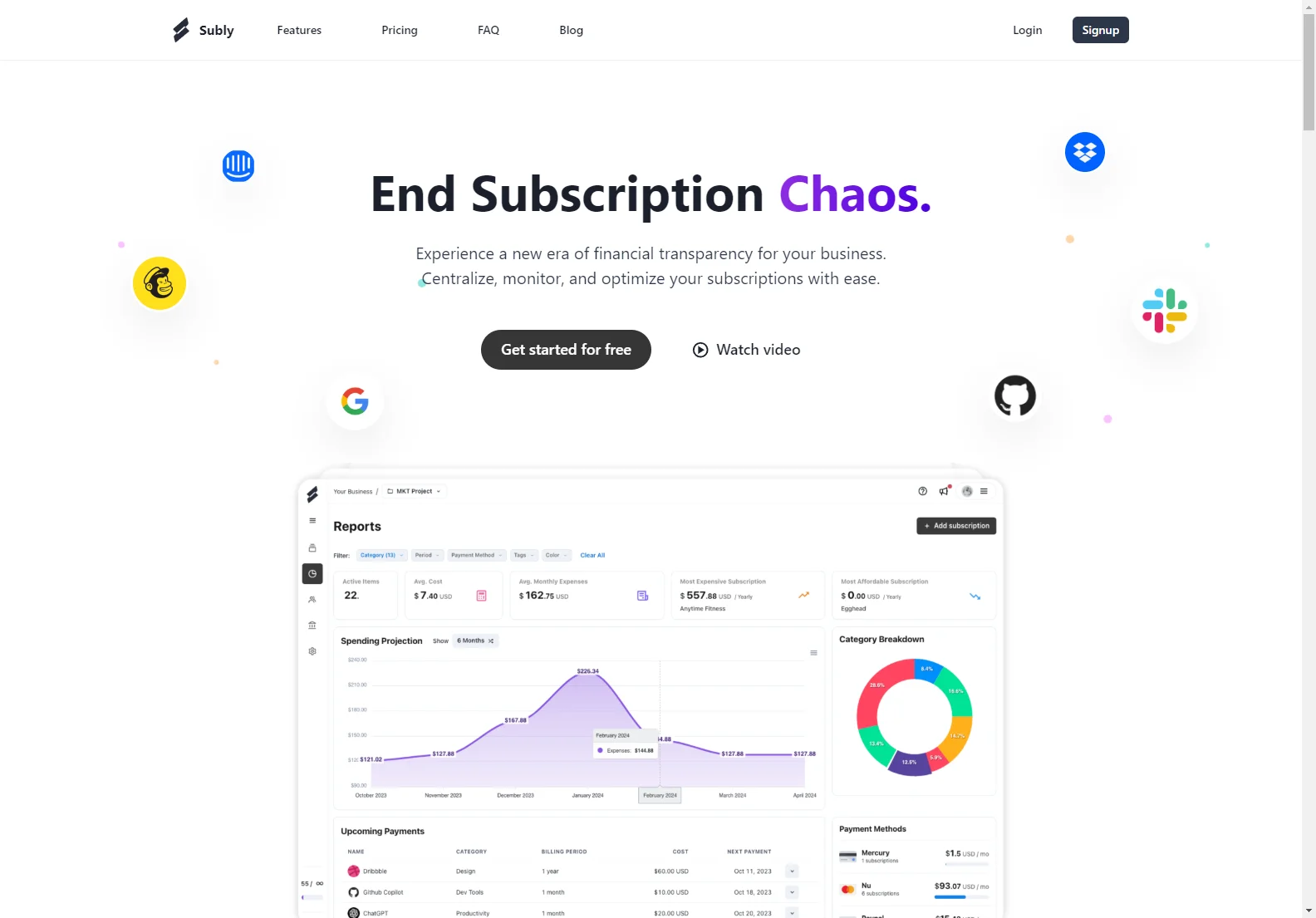 Subly: Centralized Subscription Management for Enhanced Financial Transparency