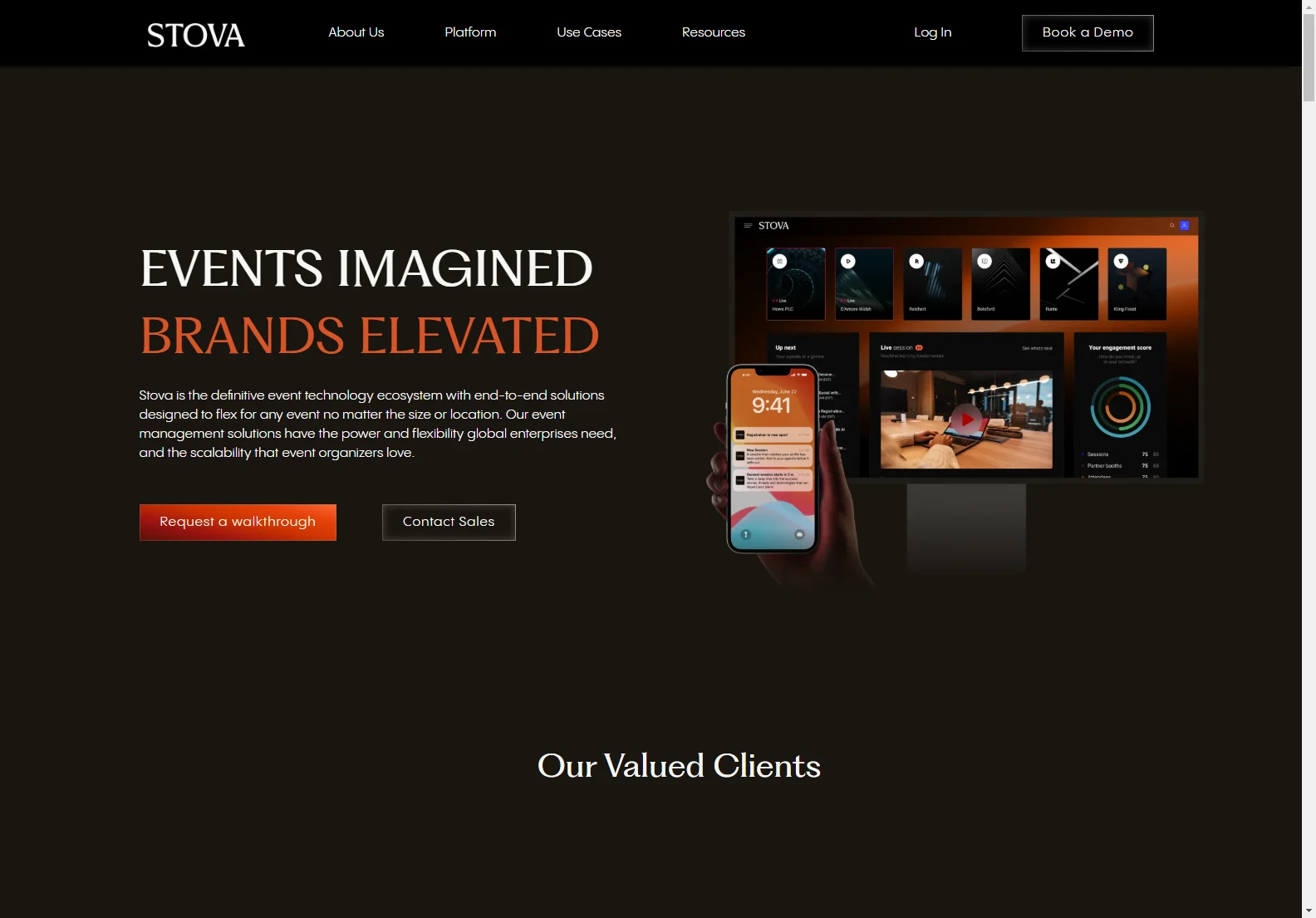 Stova: Event Management Platform for Seamless Event Planning