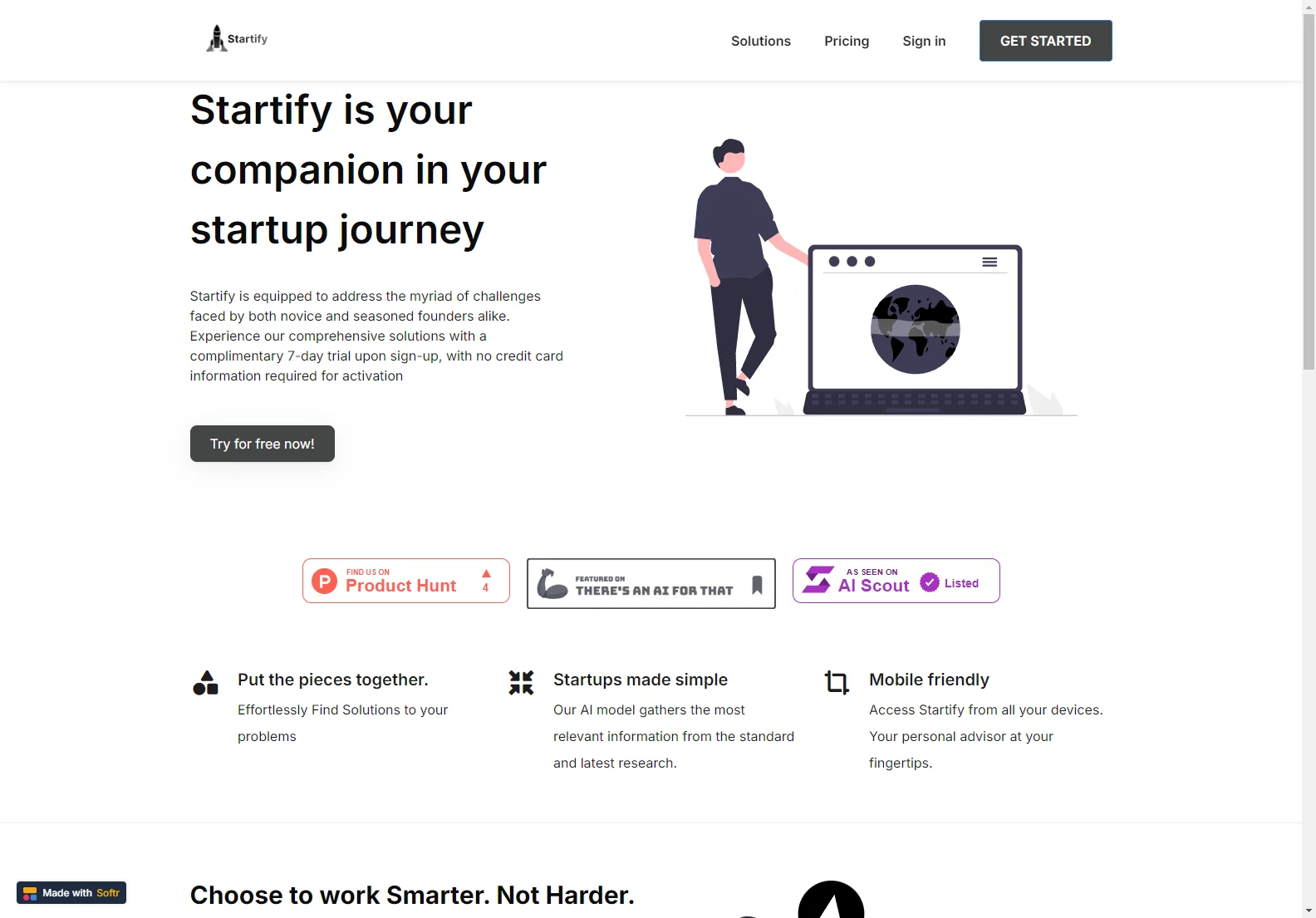 Startify: AI-Powered Startup Platform for Streamlined Success