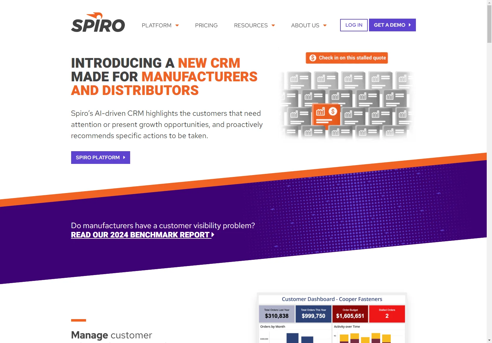 Spiro: AI-Driven CRM for Manufacturers and Distributors