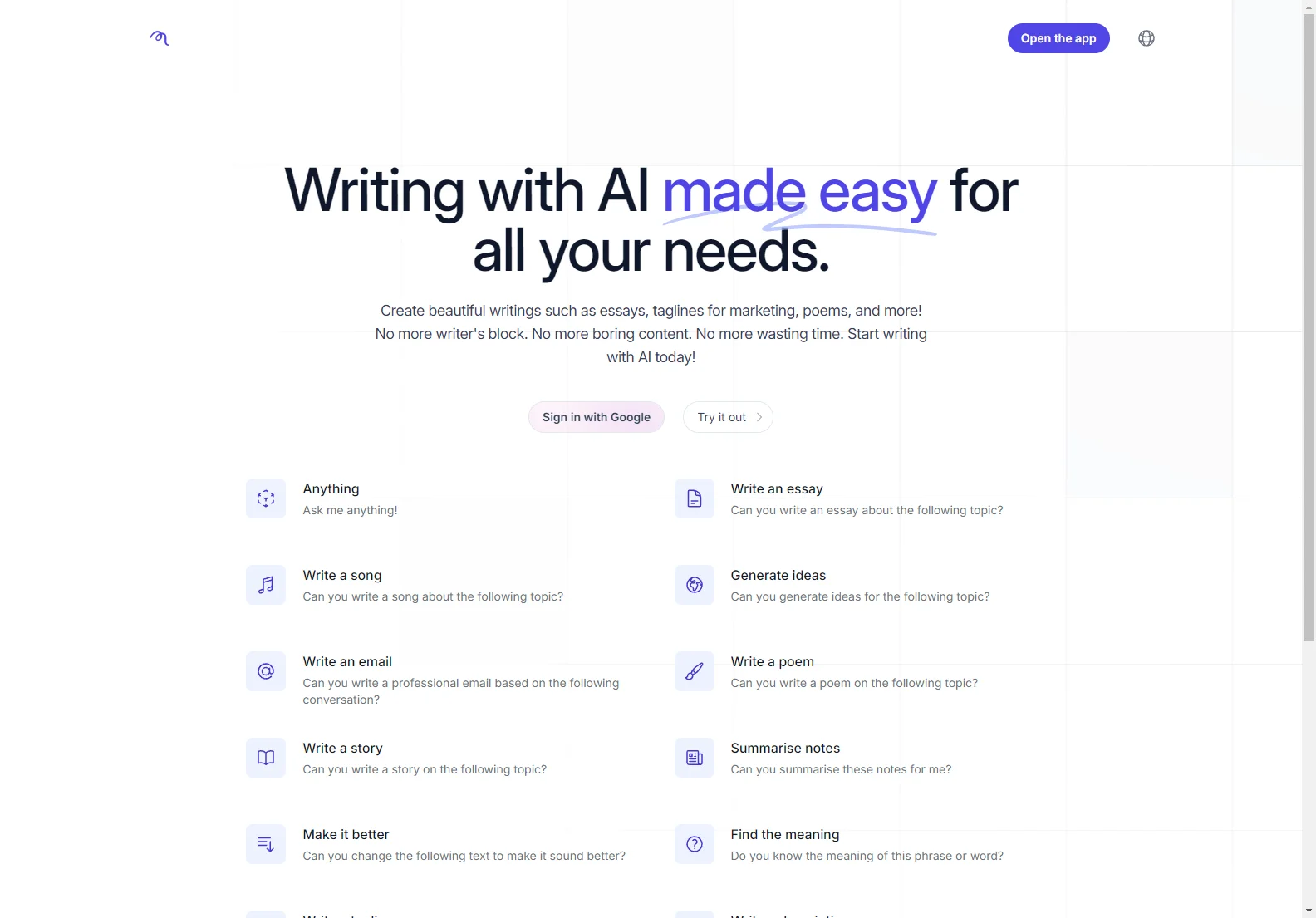 RubyGPT.ai: Your AI-Powered Writing Assistant