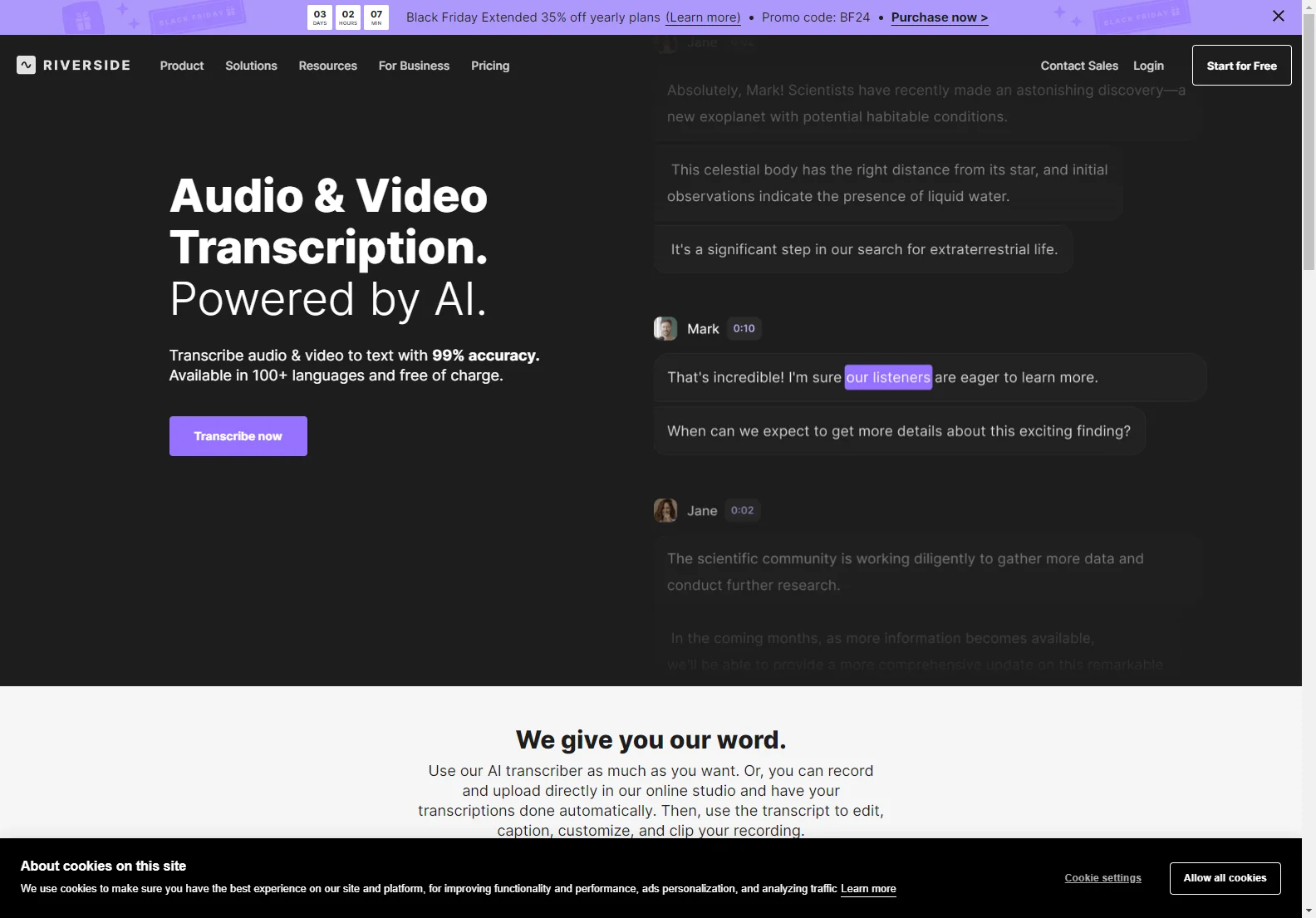 Free AI-Powered Audio & Video Transcription: 99% Accuracy in 100+ Languages