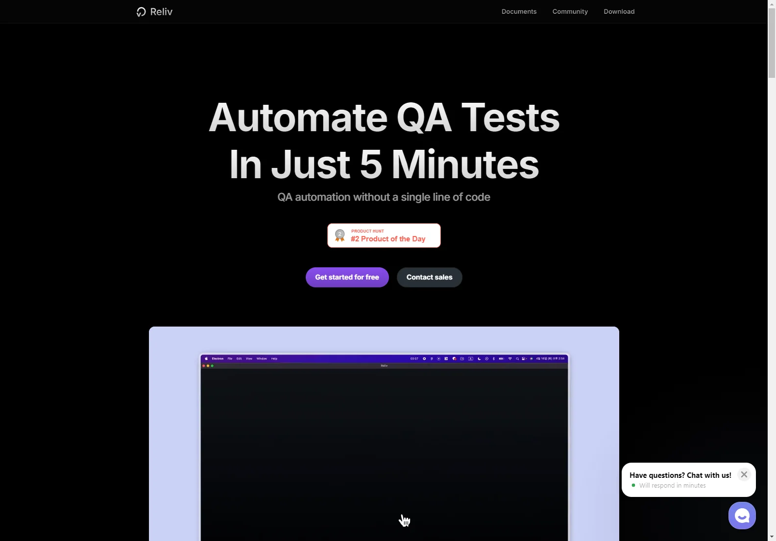 Reliv: AI-Powered QA Automation for Faster, More Reliable Deployments