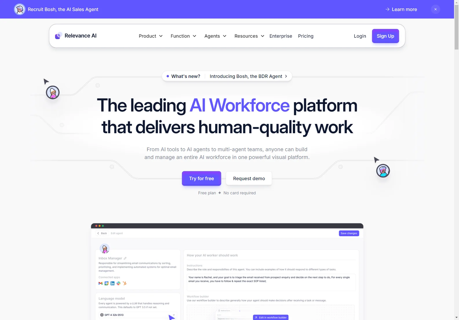 Relevance AI: Build Your AI Workforce and Automate Tasks