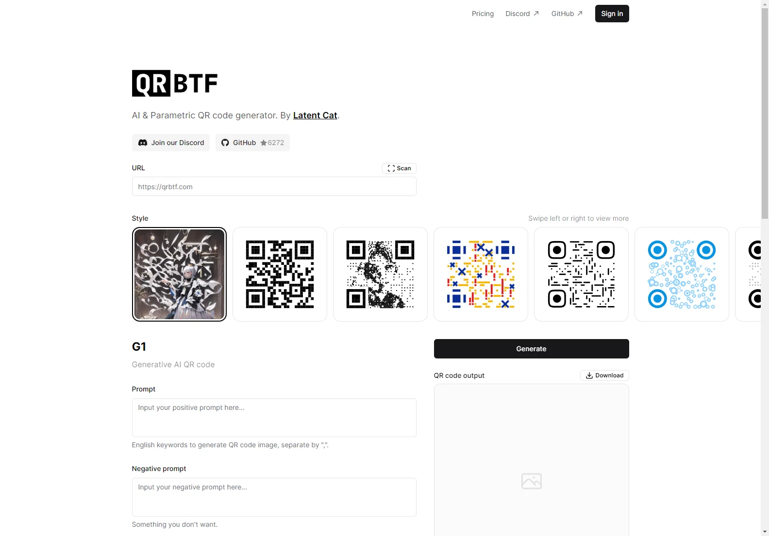 QRBTF: AI-Powered QR Code Generator for Stunning, Customizable Codes