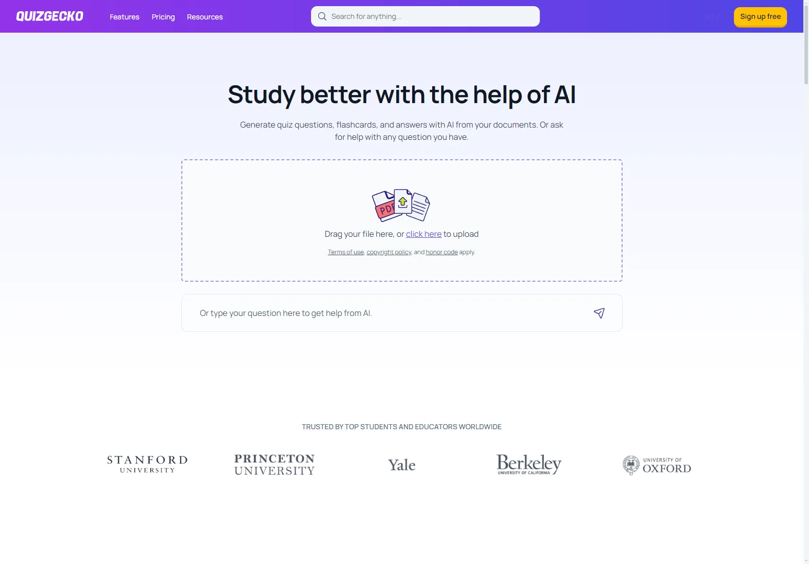 Quizgecko: AI-Powered Study Tools for Personalized Learning and Exam Success