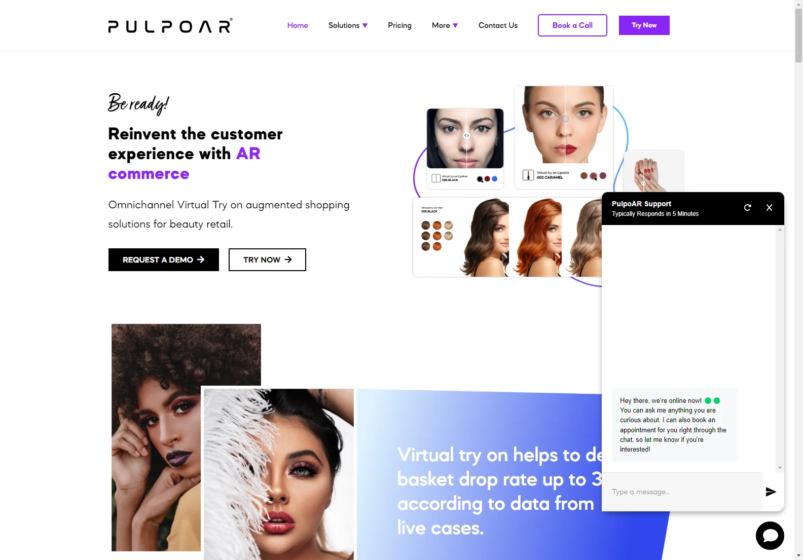 PulpoAR: Revolutionizing Beauty Retail with Augmented Reality Commerce