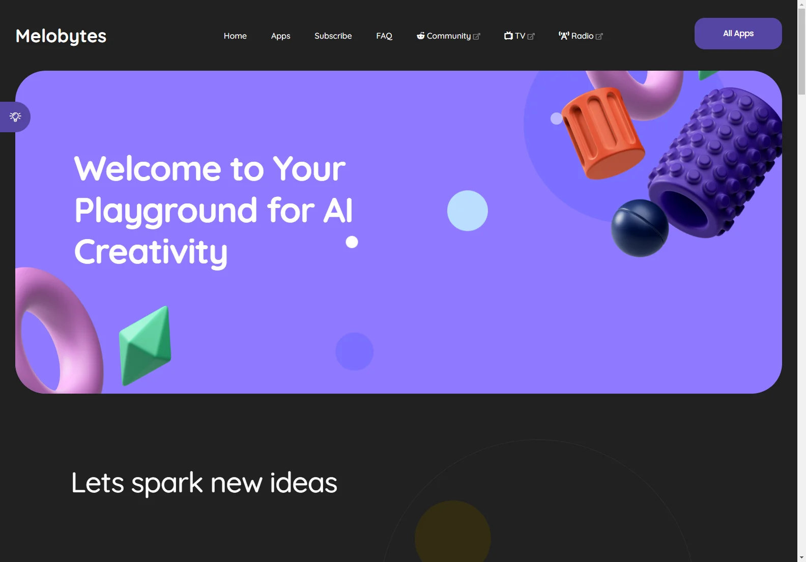 Melobytes: Unleash Your AI Creativity with 100+ Creative Apps