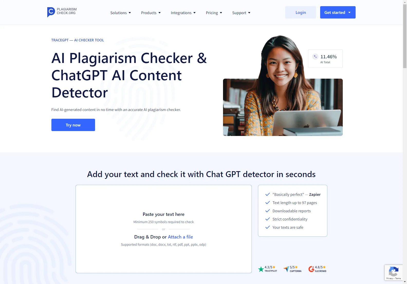 TraceGPT: AI Plagiarism Checker & ChatGPT AI Content Detector