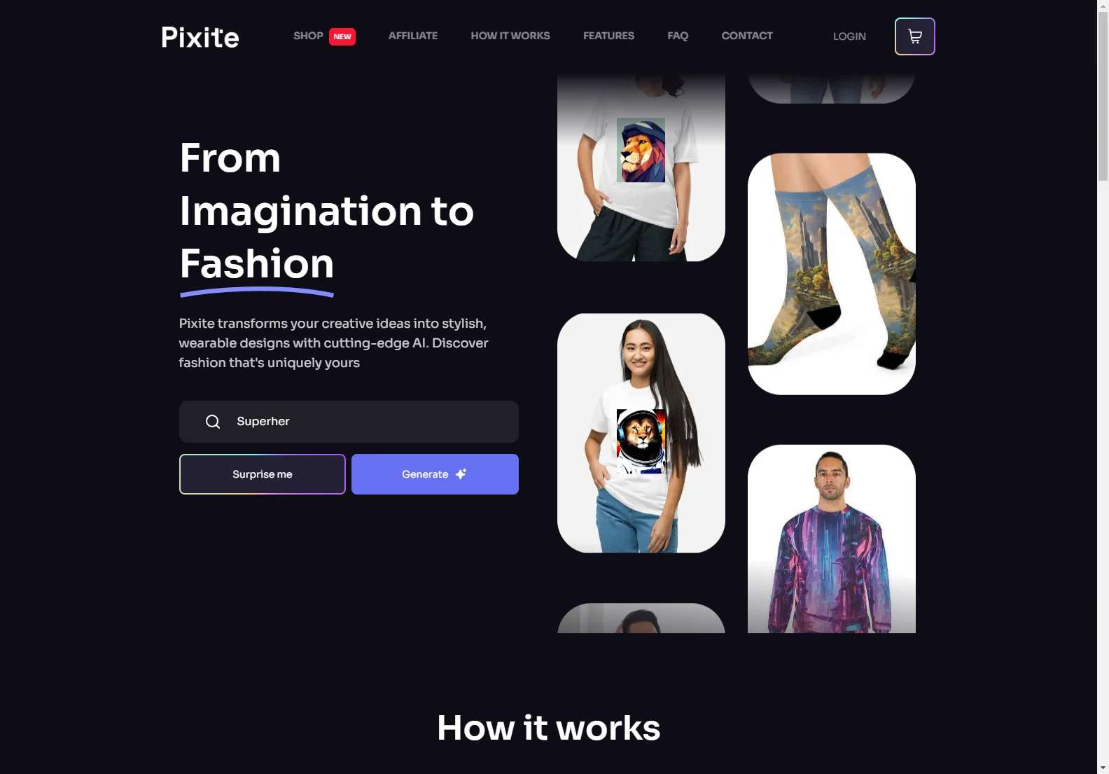 Pixite: Design Your Dream Apparel with AI