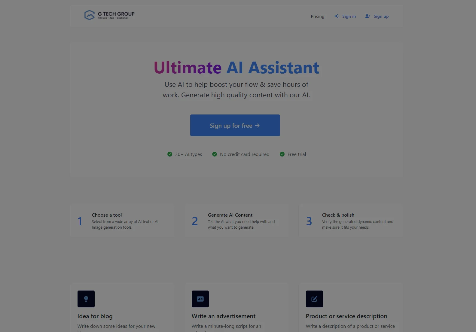 Ultimate AI Assistant: Boost Your Productivity with AI