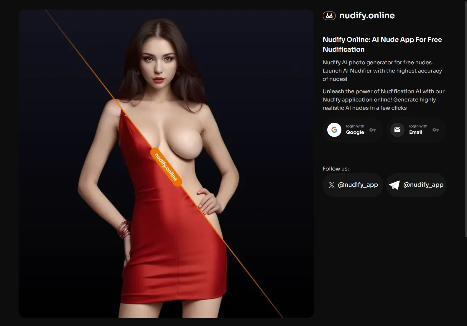 Nudify Online: AI Nude Image Generator - Easy & Realistic