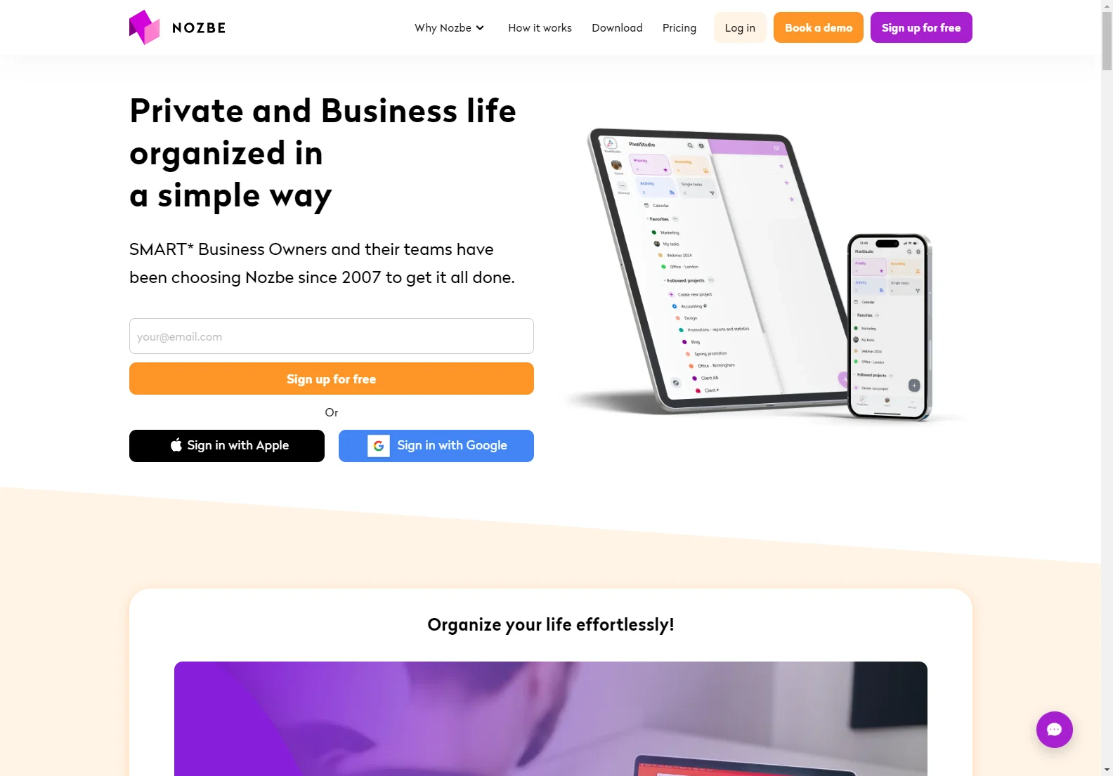 Nozbe: Simple Project Management for Increased Productivity