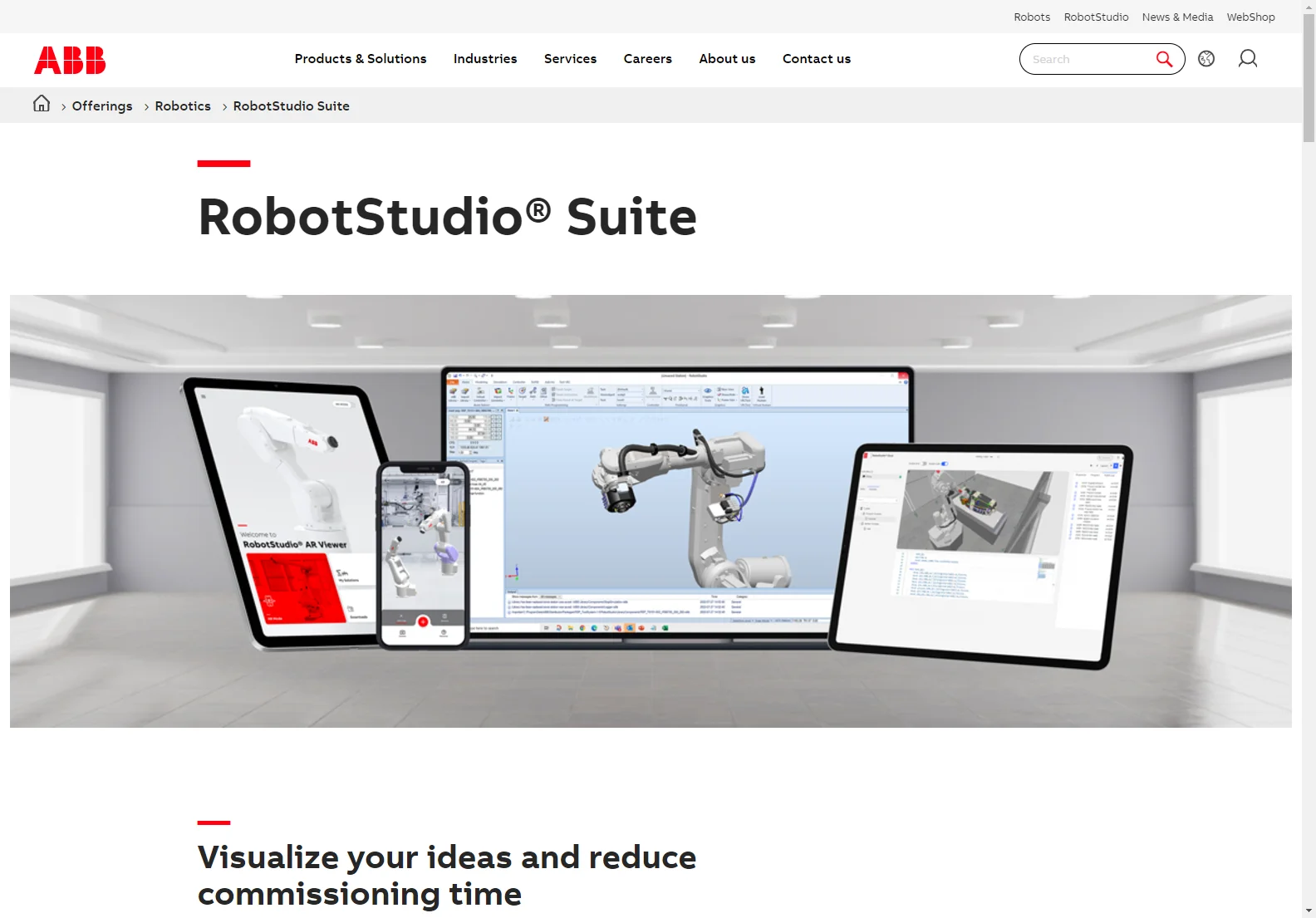 RobotStudio Suite: Streamline Robotic Automation with ABB's Leading Software