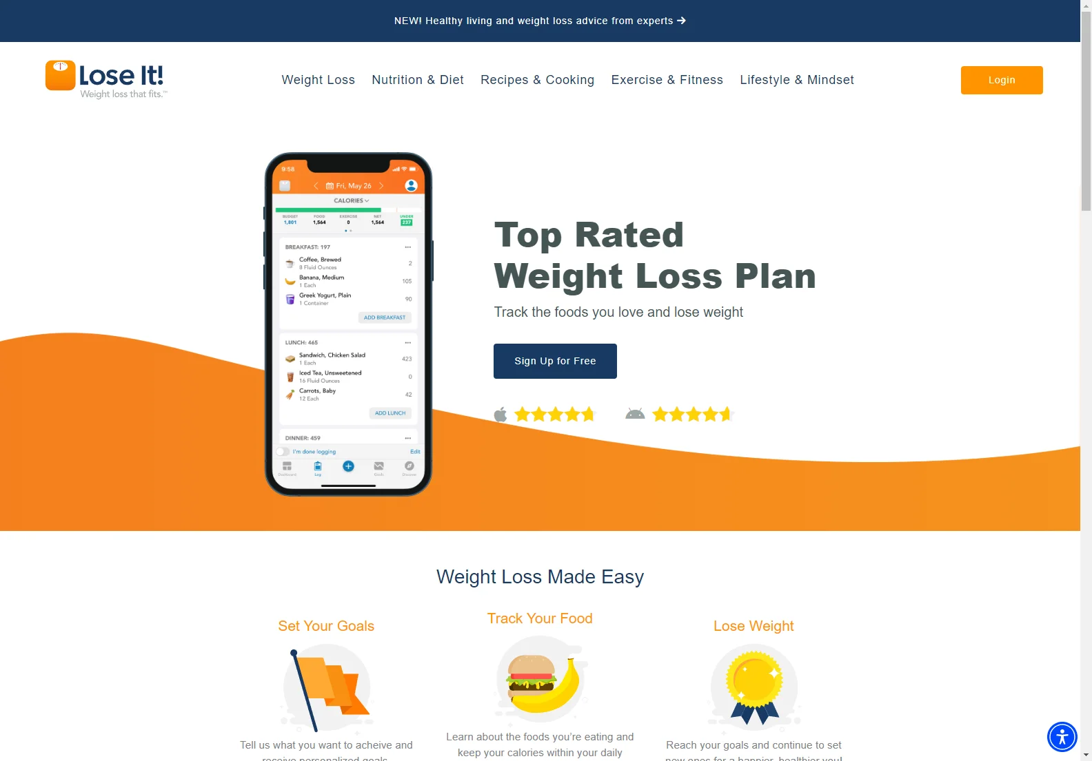 Lose It! Weight Loss App: Personalized Plans & Community Support